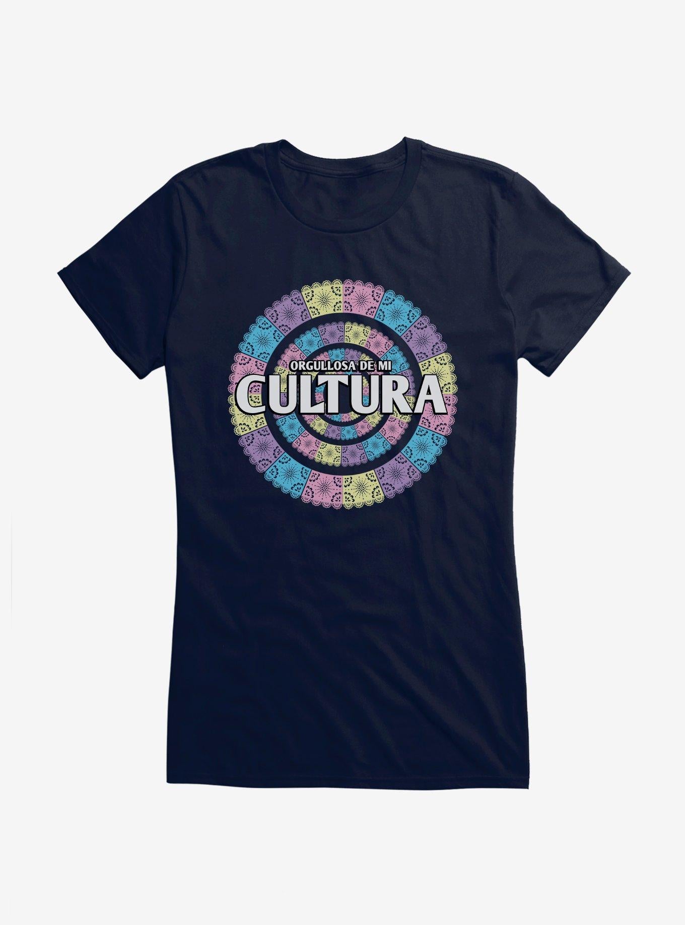 Orgullosa De Mi Cultura Girls T-Shirt | Trending Graphic Tee For Fans