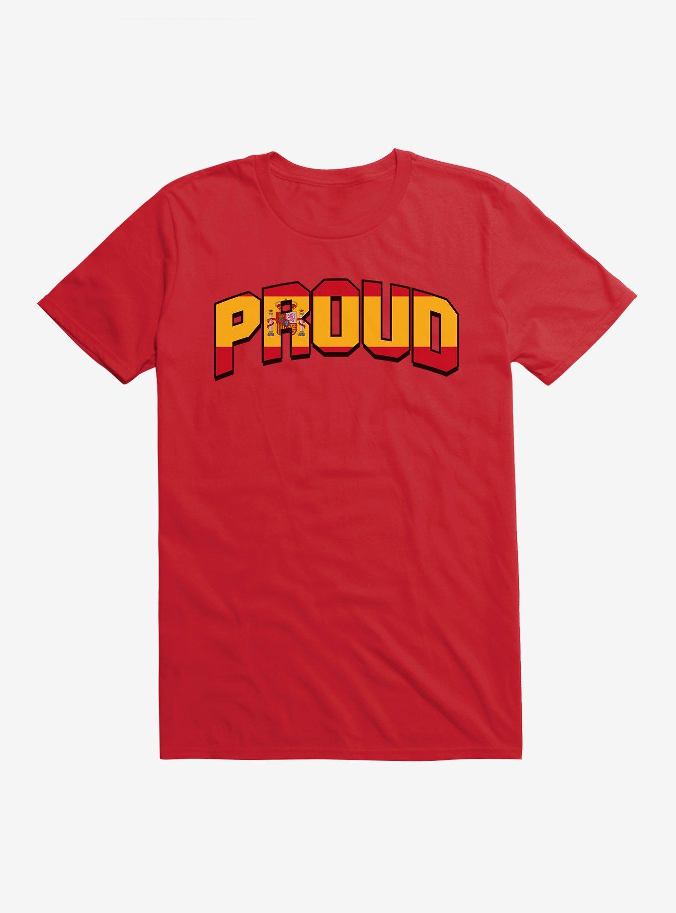 Spain Flag T-Shirt | Trending Graphic Tee For Fans