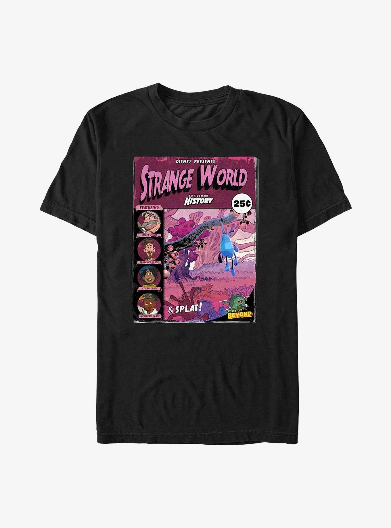 Disney Strange World Comic Book Adventures T-Shirt | Trending Graphic Tee For Fans