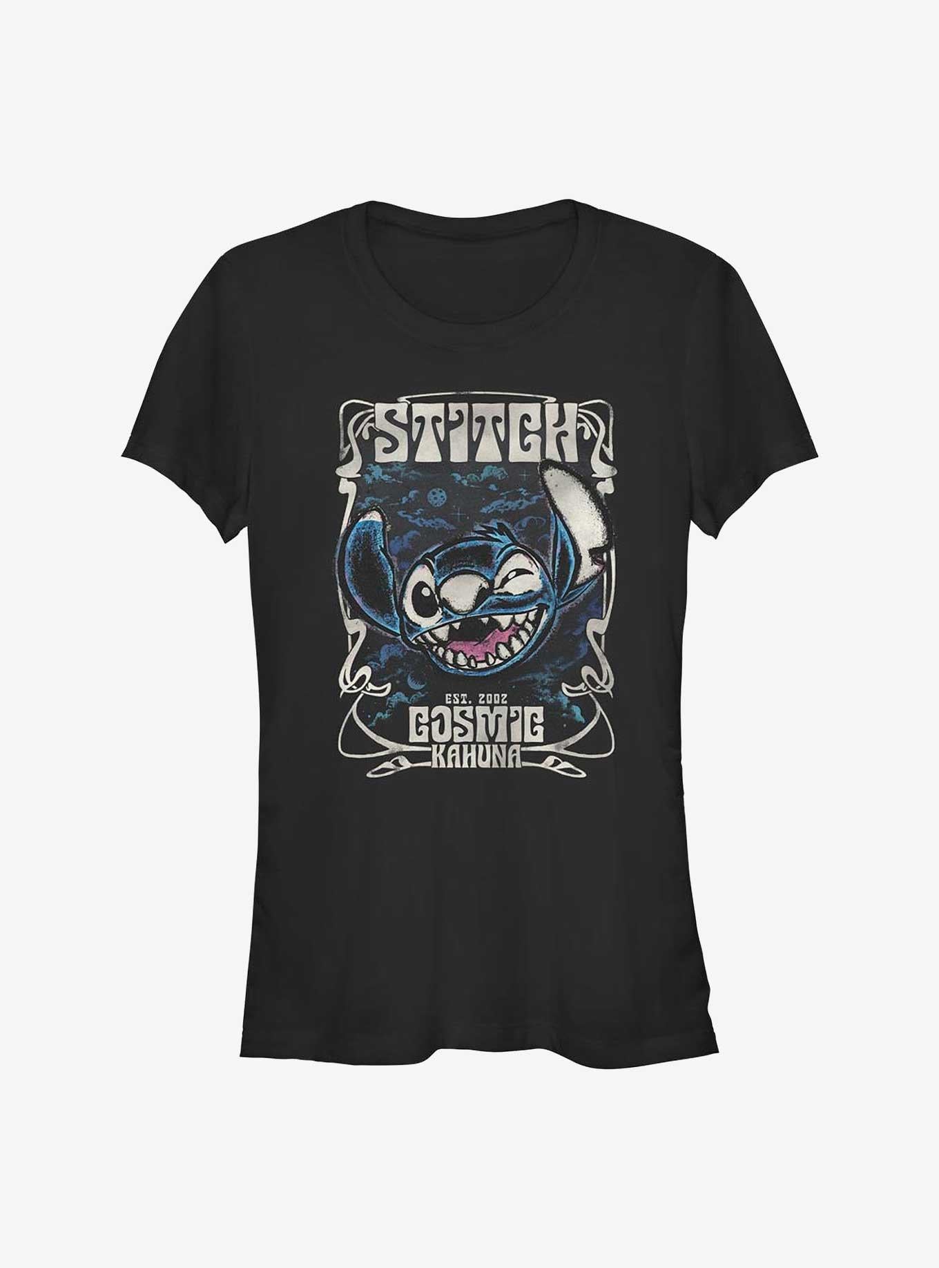 Disney Lilo & Stitch Cosmic Kahuna Girls T-Shirt | Trending Graphic Tee For Fans