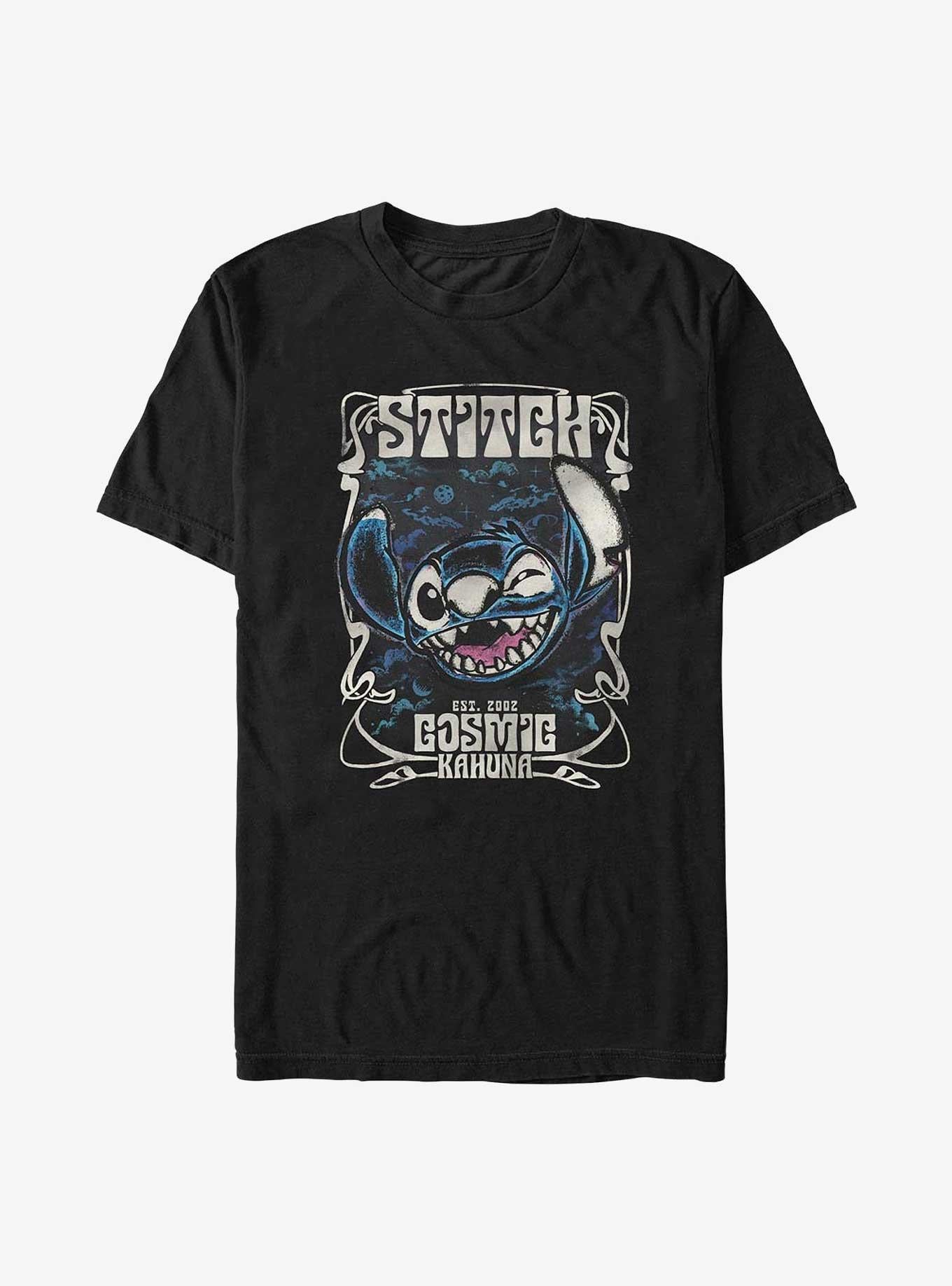 Disney Lilo & Stitch Cosmic Kahuna T-Shirt | Trending Graphic Tee For Fans