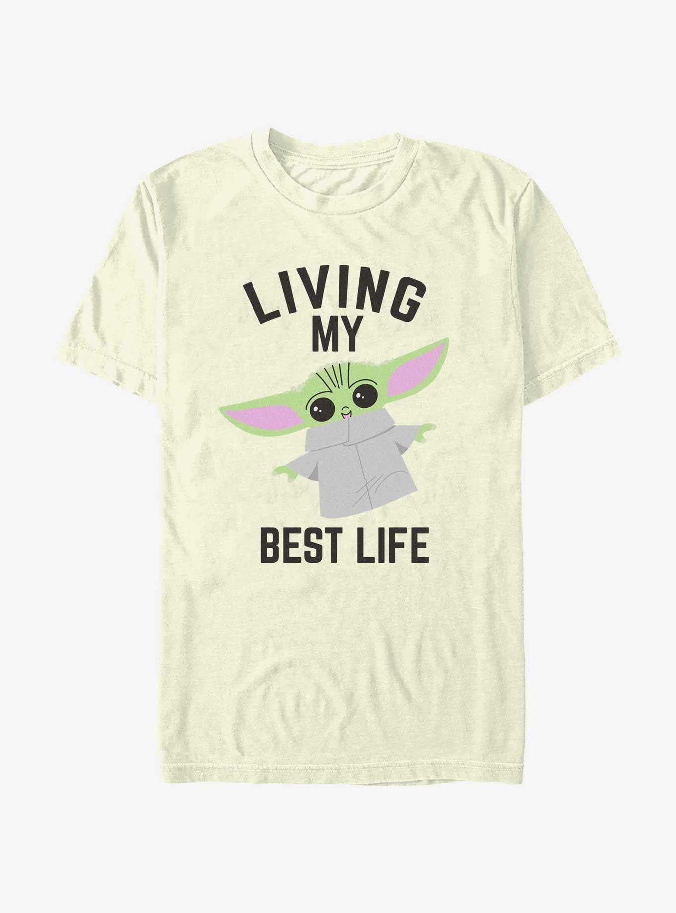 Star Wars The Mandalorian Living My Best Life T-Shirt | Trending Graphic Tee For Fans