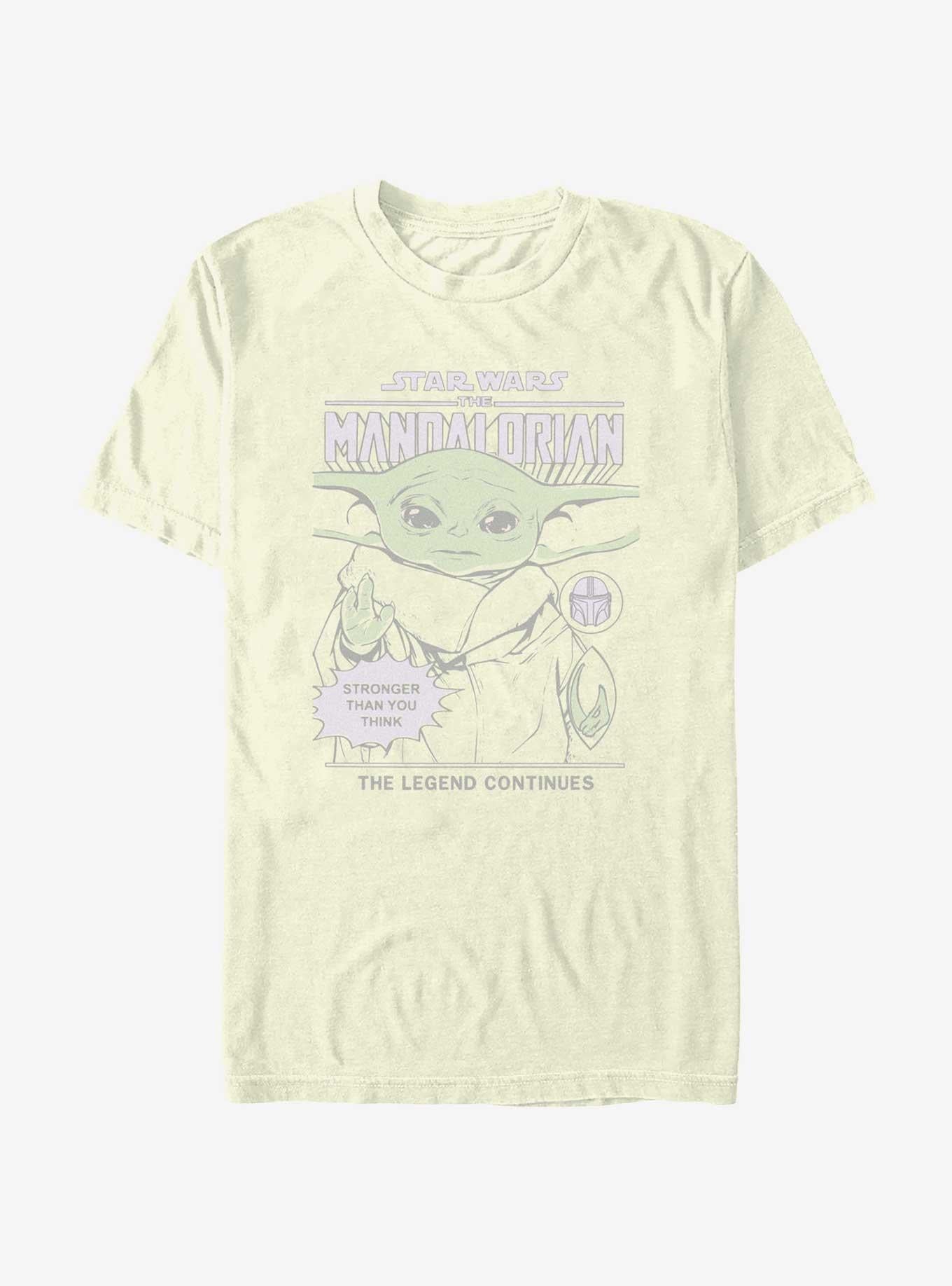 Star Wars The Mandalorian Grogu The Legend T-Shirt | Trending Graphic Tee For Fans