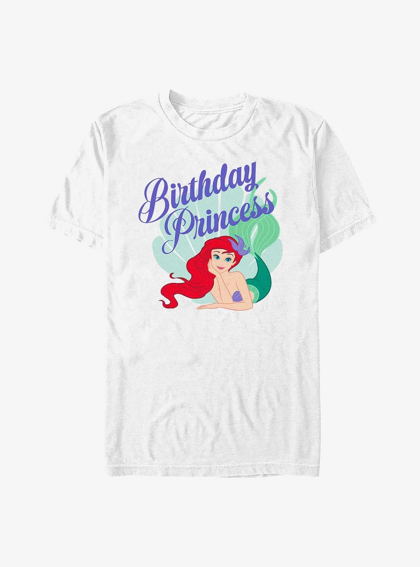 Disney The Little Mermaid Ariel Birthday Princess T-Shirt | Trending Graphic Tee For Fans