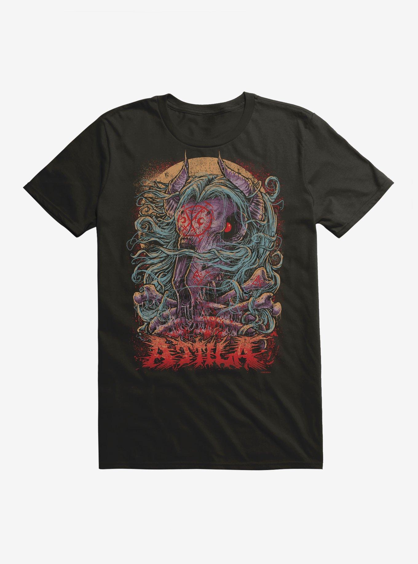 Attila Goat Skull & Bones T-Shirt | Trending Graphic Tee For Fans