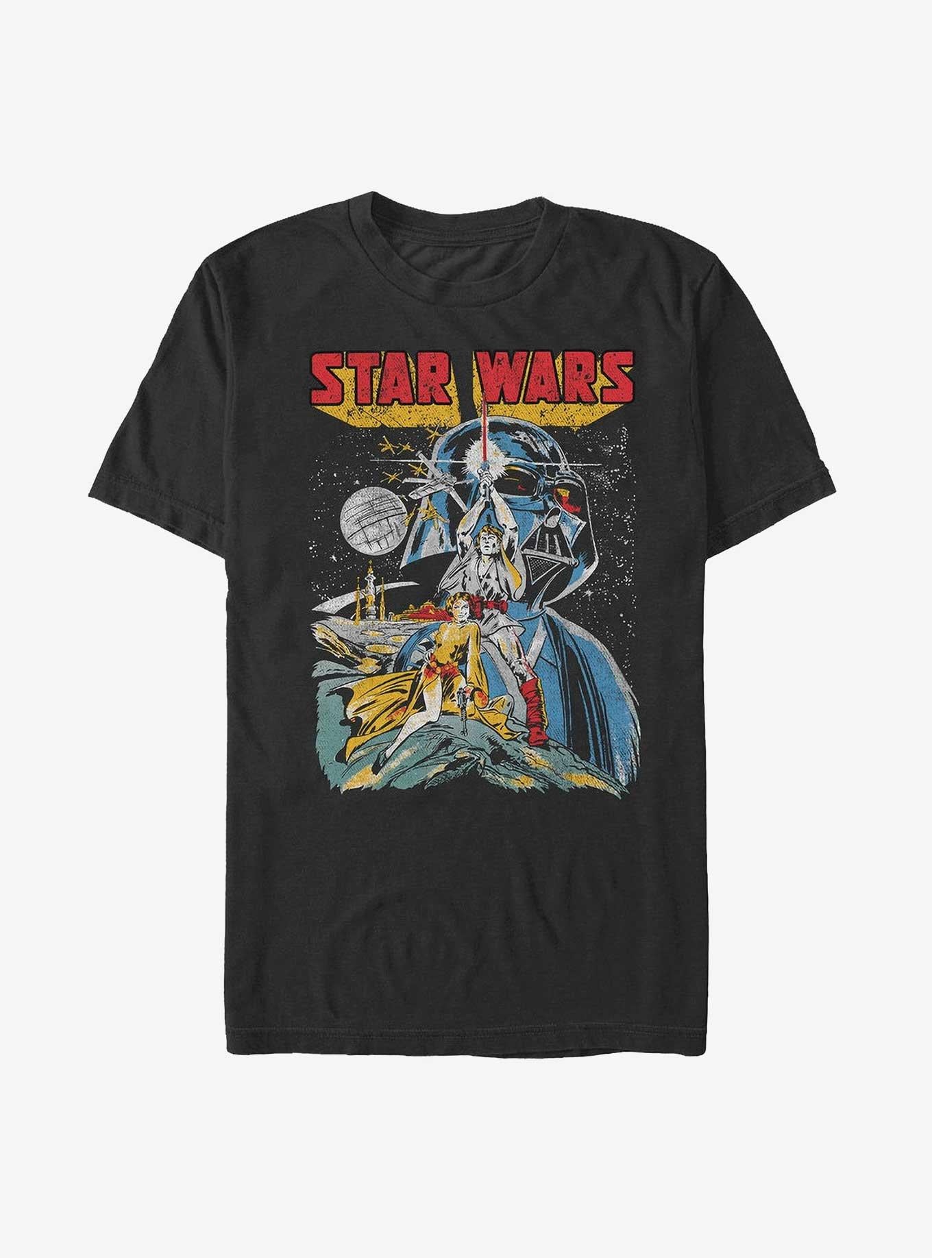 Star Wars Comic Style T-Shirt | Trending Graphic Tee For Fans