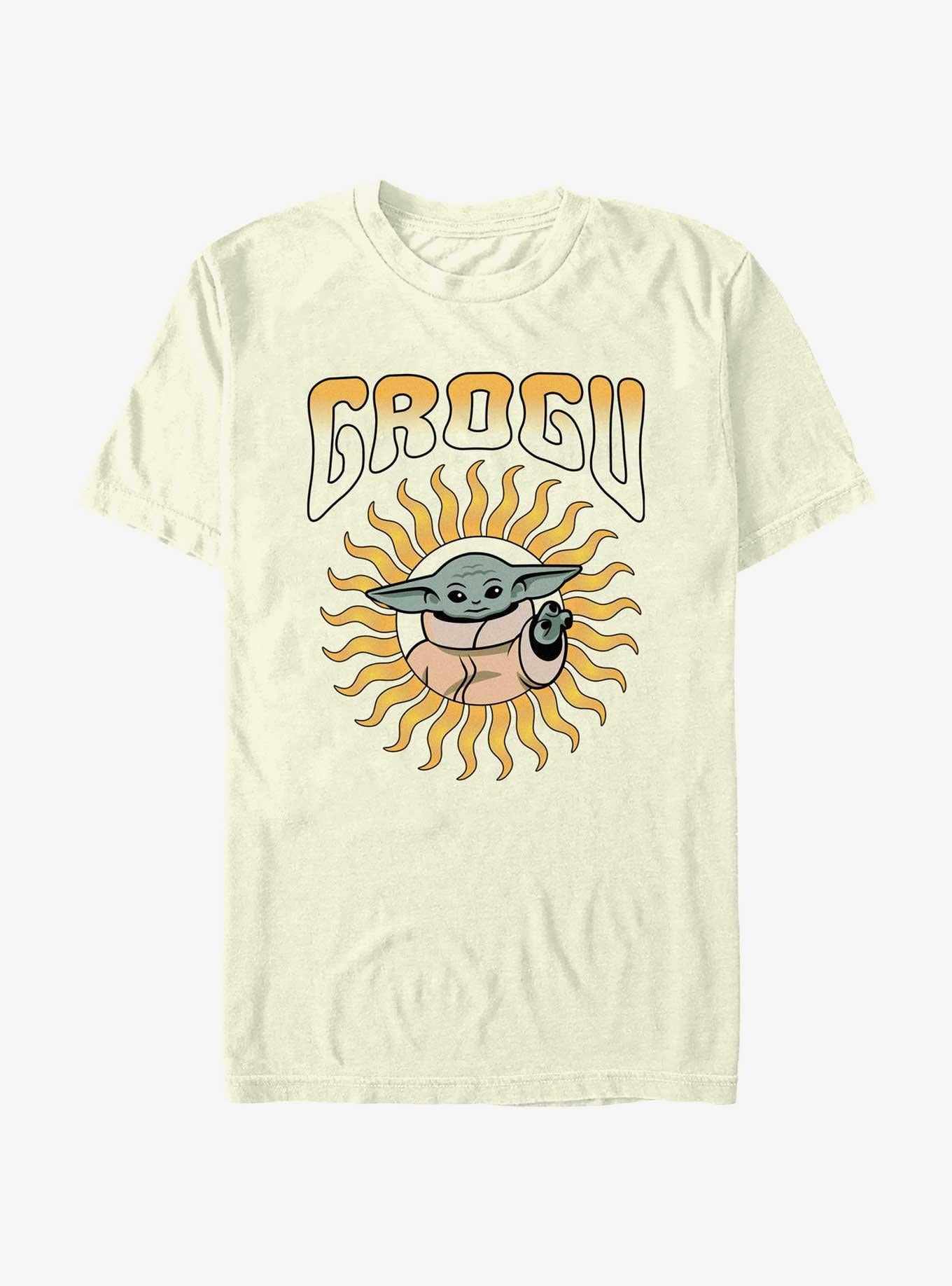 Star Wars The Mandalorian Grogu Sun Vibes T-Shirt | Trending Graphic Tee For Fans