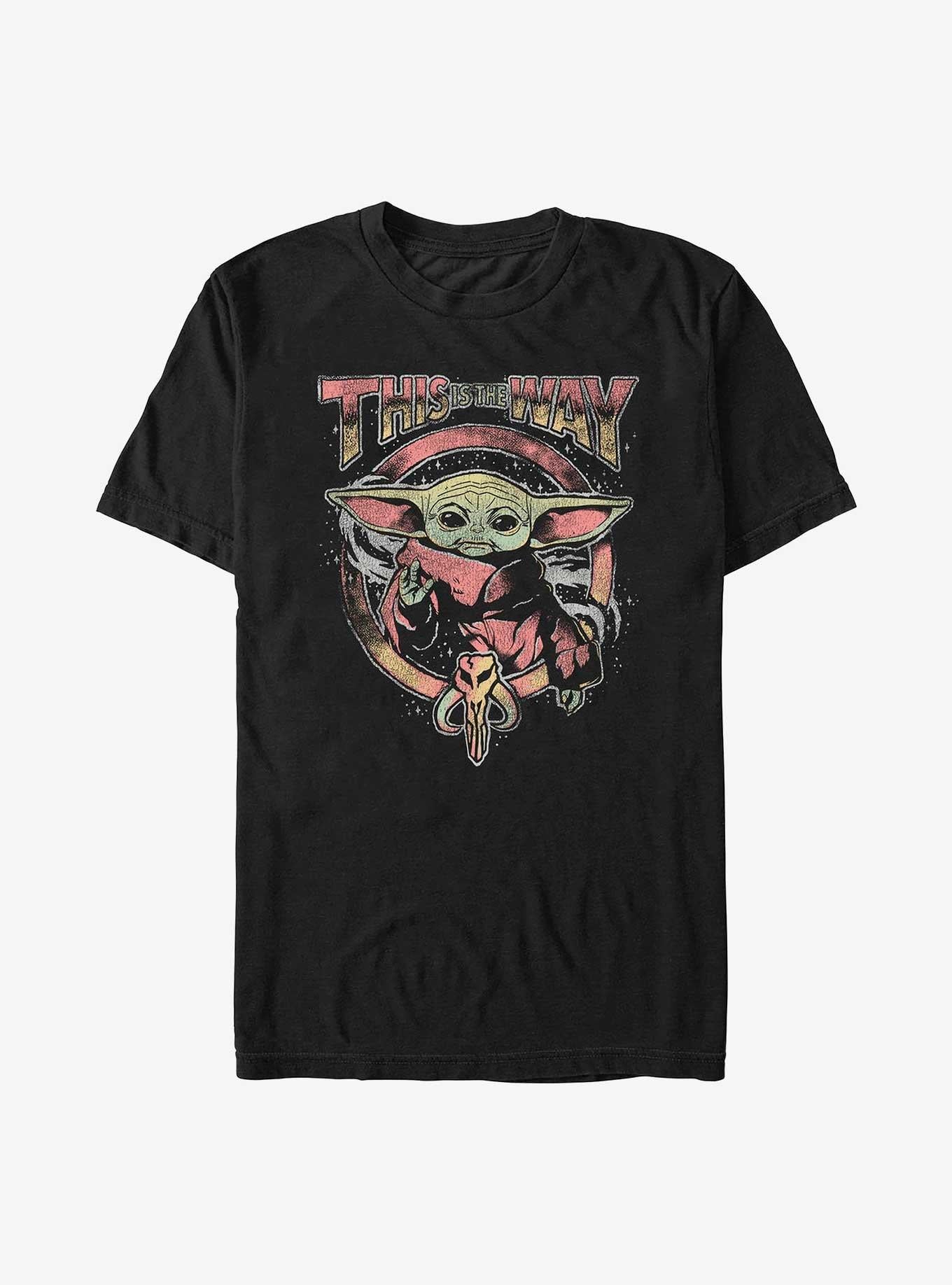 Star Wars The Mandalorian The Way Circle T-Shirt | Trending Graphic Tee For Fans
