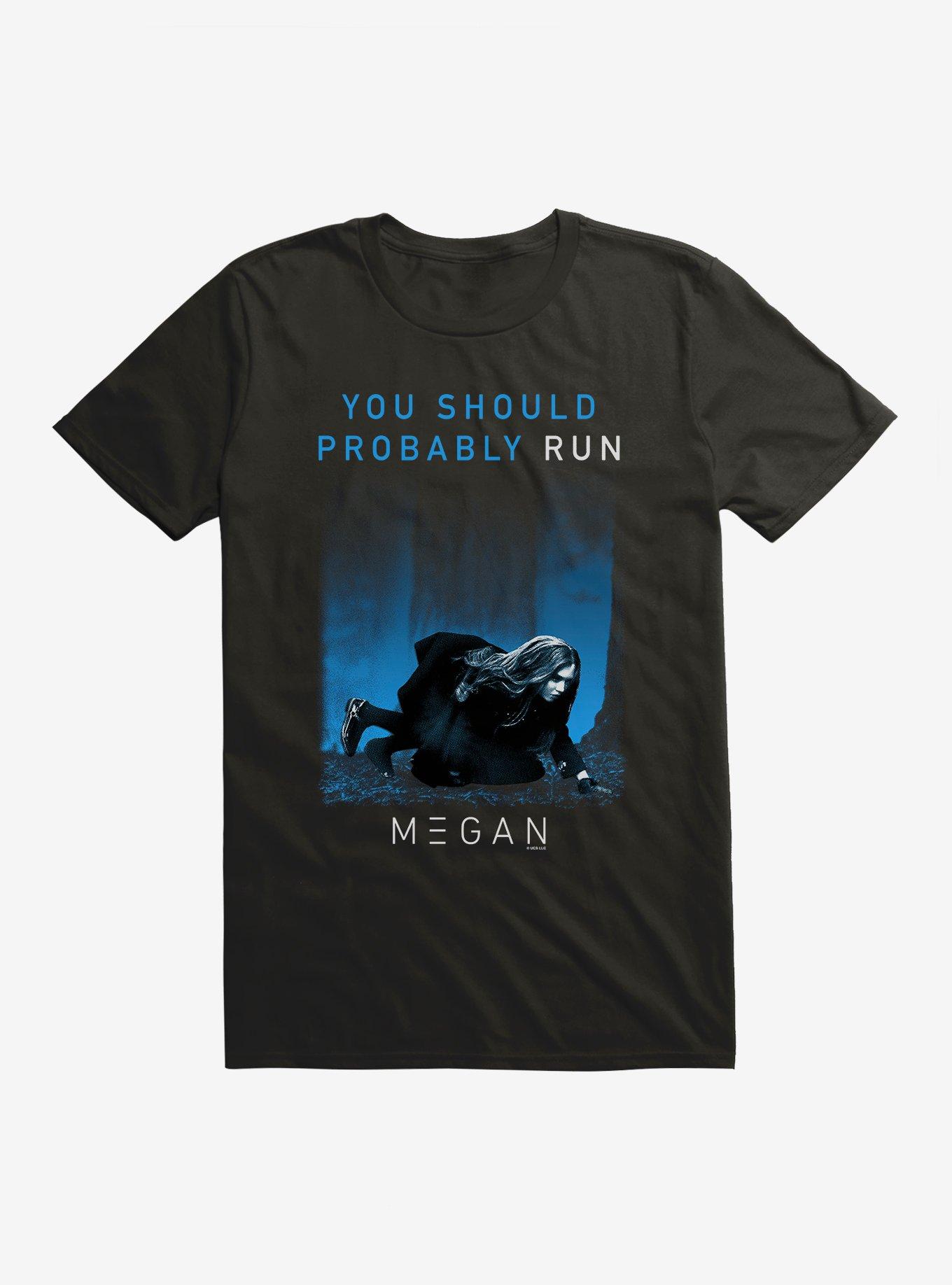 M3GAN You Should Probably Leave T-Shirt | Trending Graphic Tee For Fans