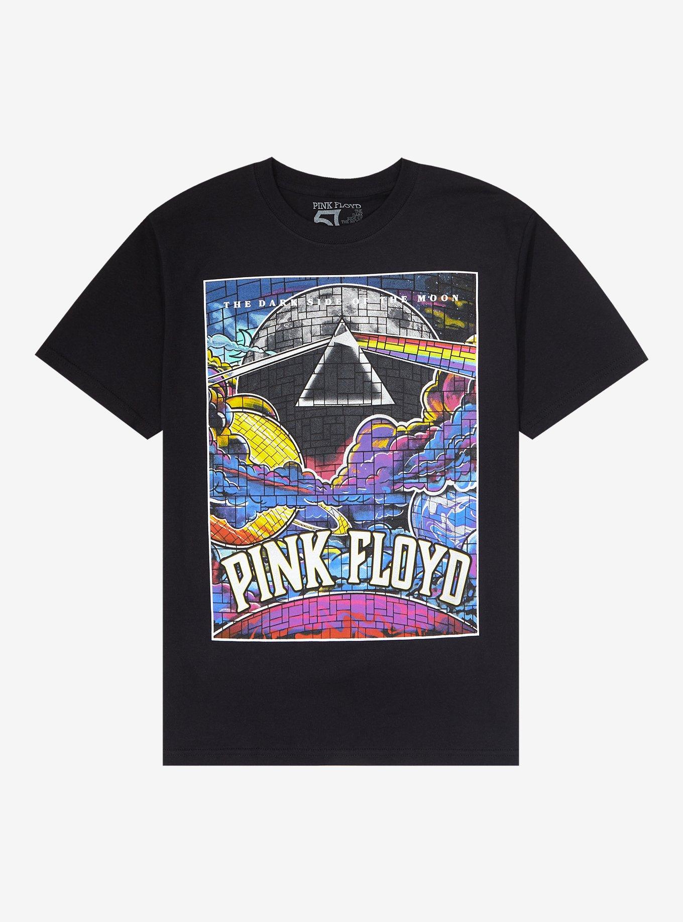Pink Floyd Dark Side Of The Moon Brick Design T-Shirt | Trending Graphic Tee For Fans