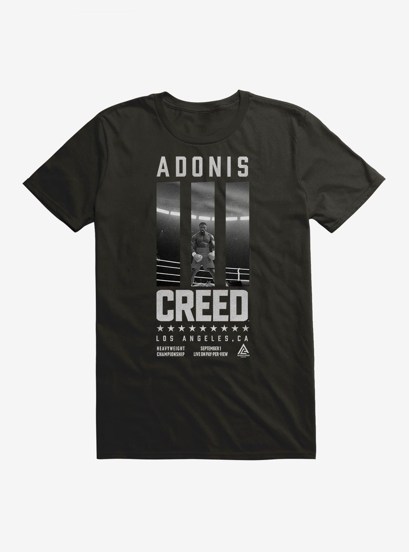 Creed III Adonis Creed LA Pillars T-Shirt | Trending Graphic Tee For Fans