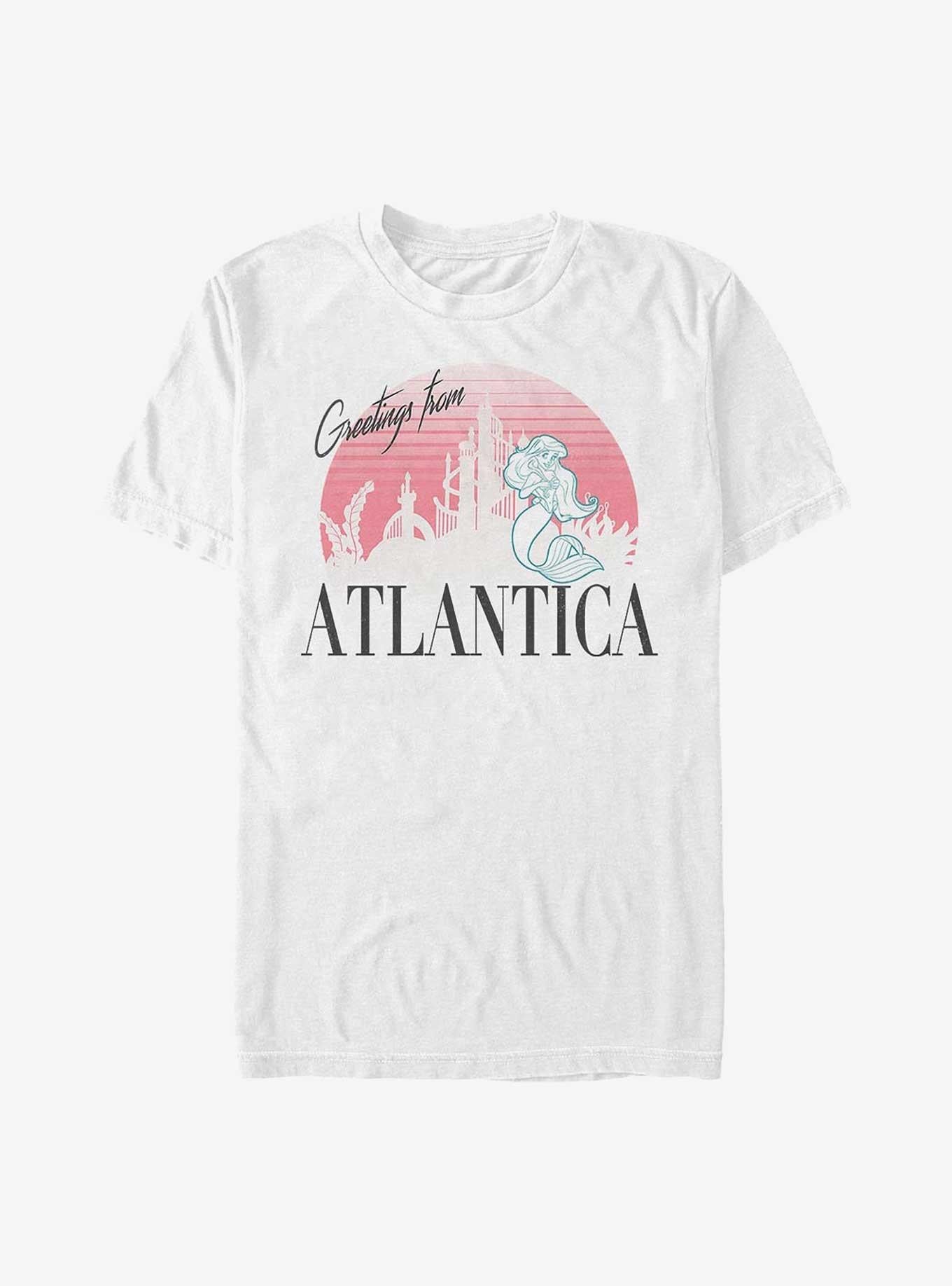 Disney The Little Mermaid Atlantica Greetings T-Shirt | Trending Graphic Tee For Fans