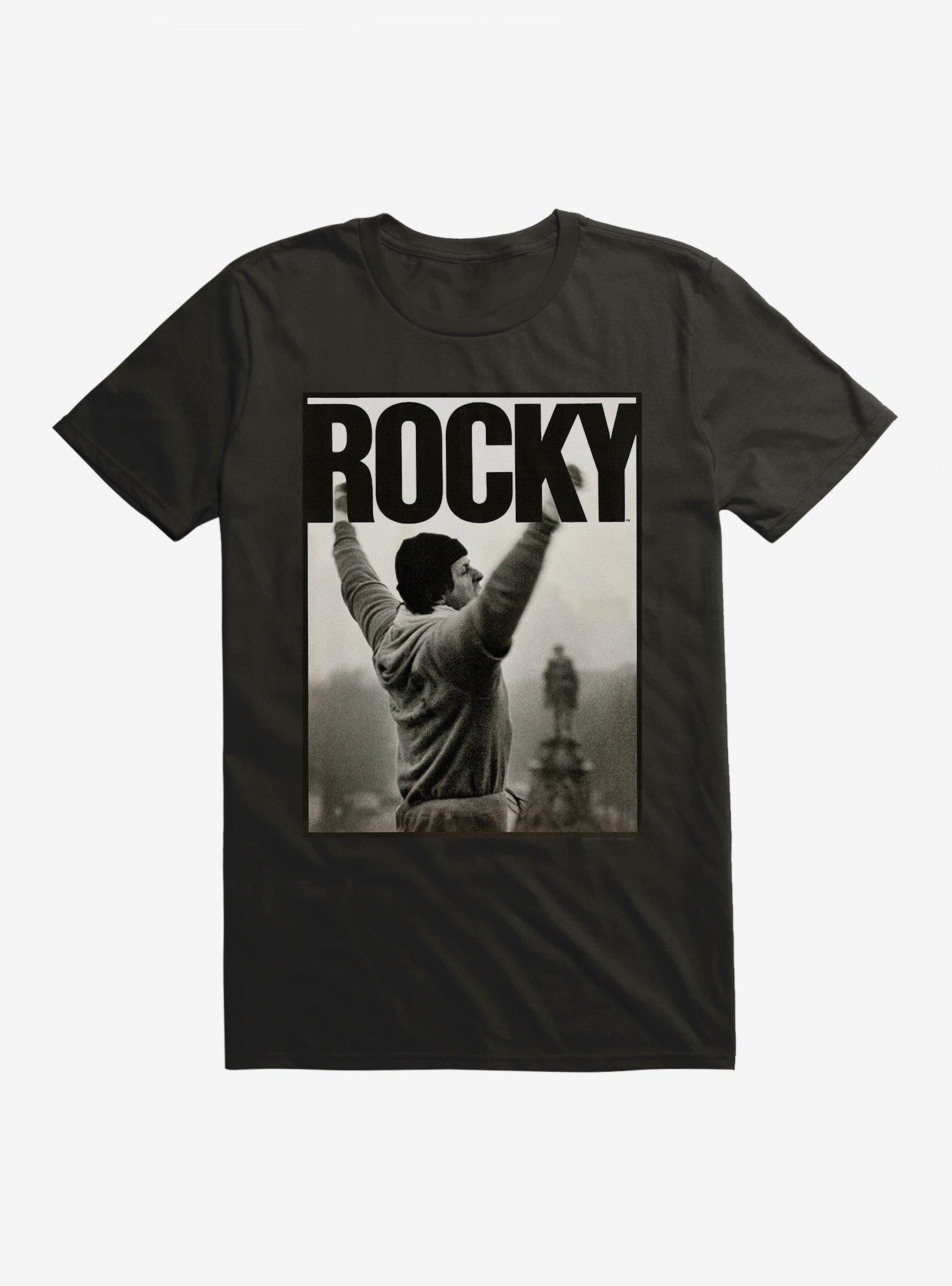 Rocky Iconic Steps Print T-Shirt | Trending Graphic Tee For Fans