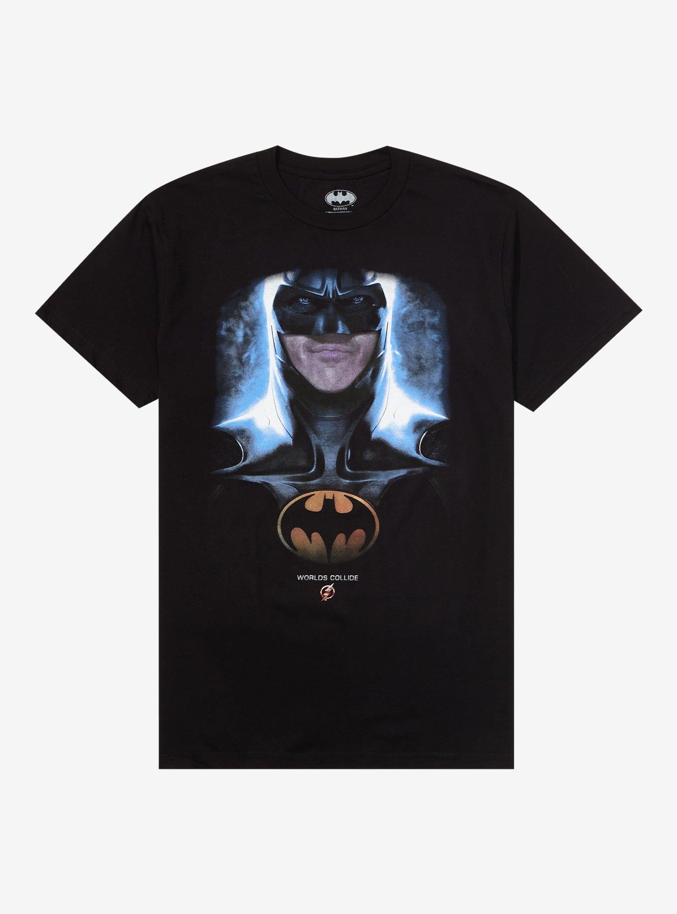 DC Comics The Flash Batman Portrait T-Shirt | Trending Graphic Tee For Fans
