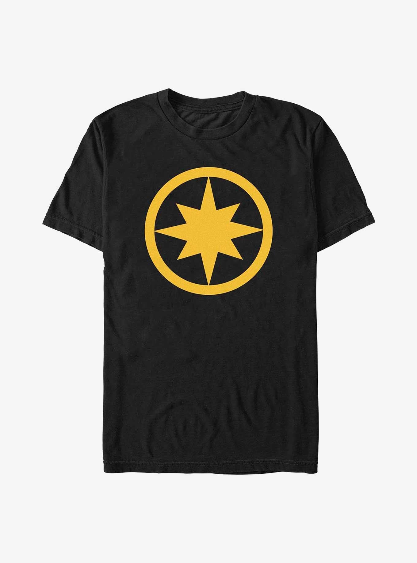 Marvel Captain Marvel Symbol T-Shirt | Trending Graphic Tee For Fans