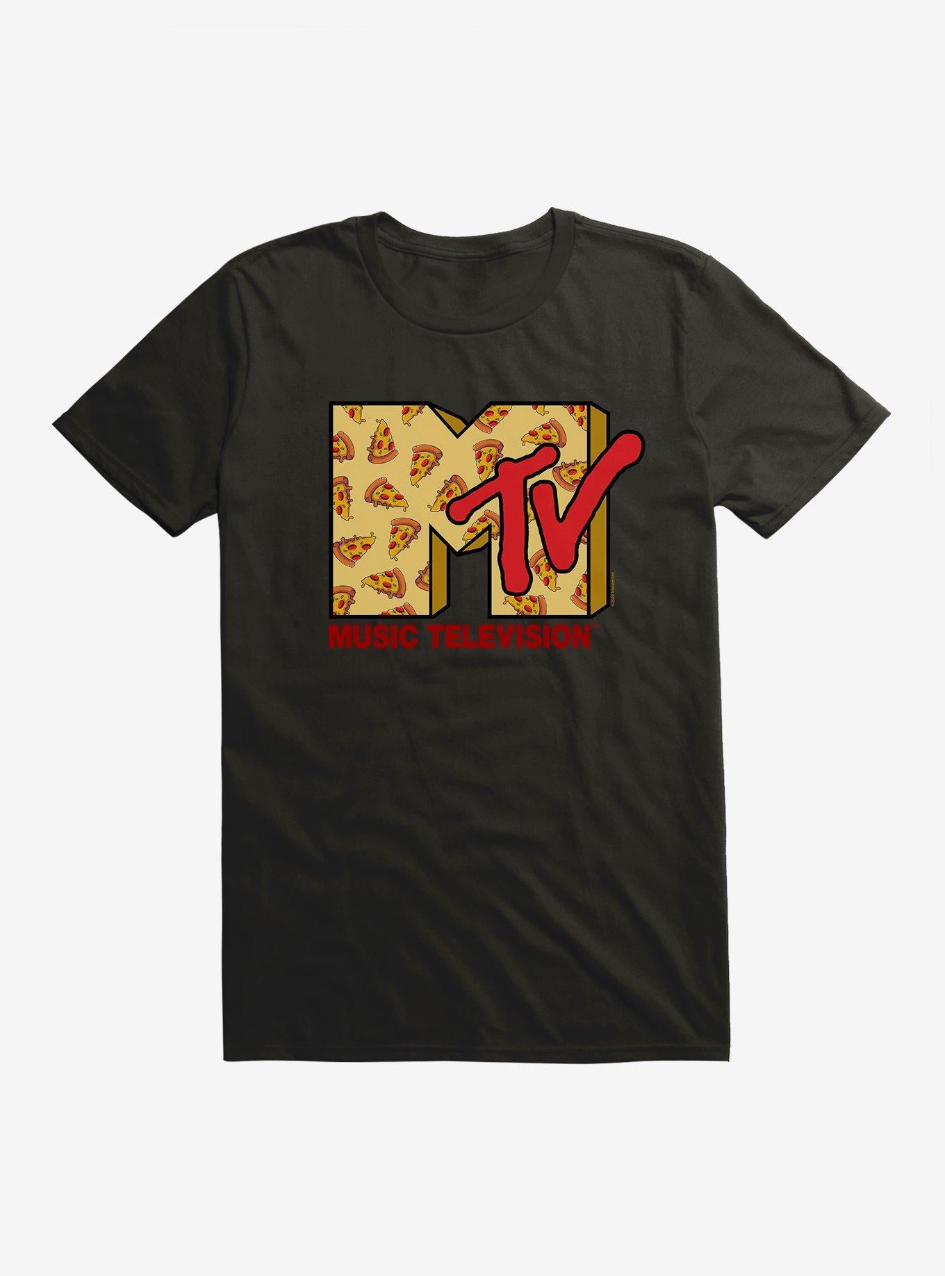 MTV Pizza Logo T-Shirt | Trending Graphic Tee For Fans