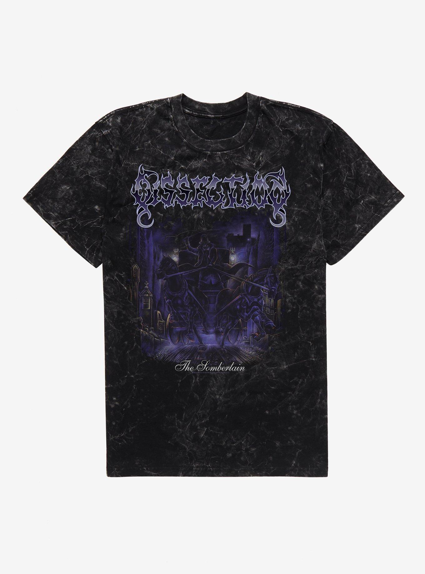 Dissection The Somberlain Mineral Wash T-Shirt | Trending Graphic Tee For Fans