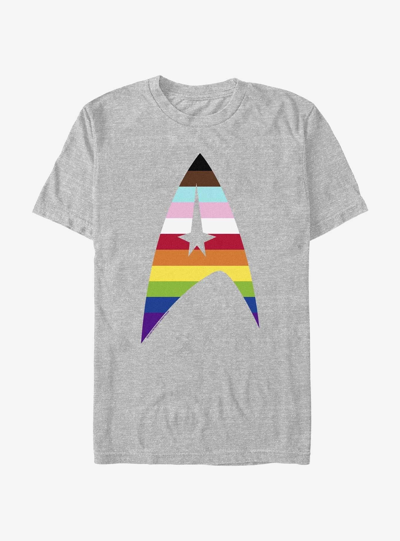 Star Trek Inclusive Flag Logo Pride T-Shirt | Trending Graphic Tee For Fans