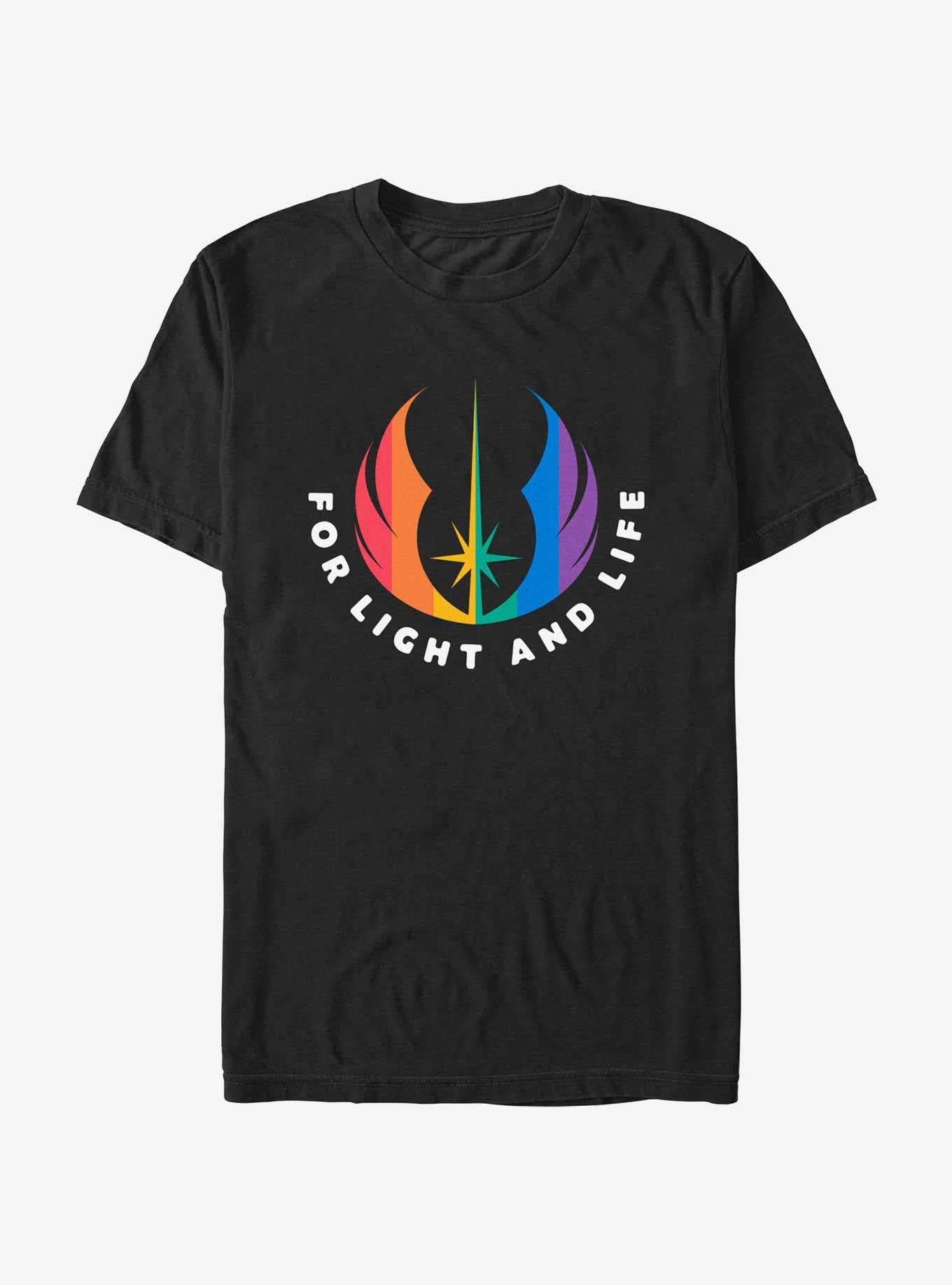 Star Wars For Light And Life Pride T-Shirt | Trending Graphic Tee For Fans