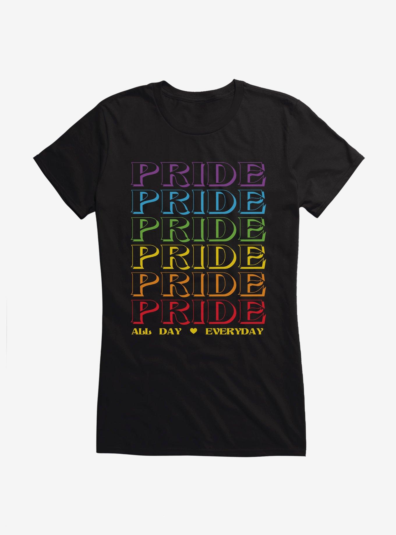 Pride All Day Everyday Girls T-Shirt | Trending Graphic Tee For Fans