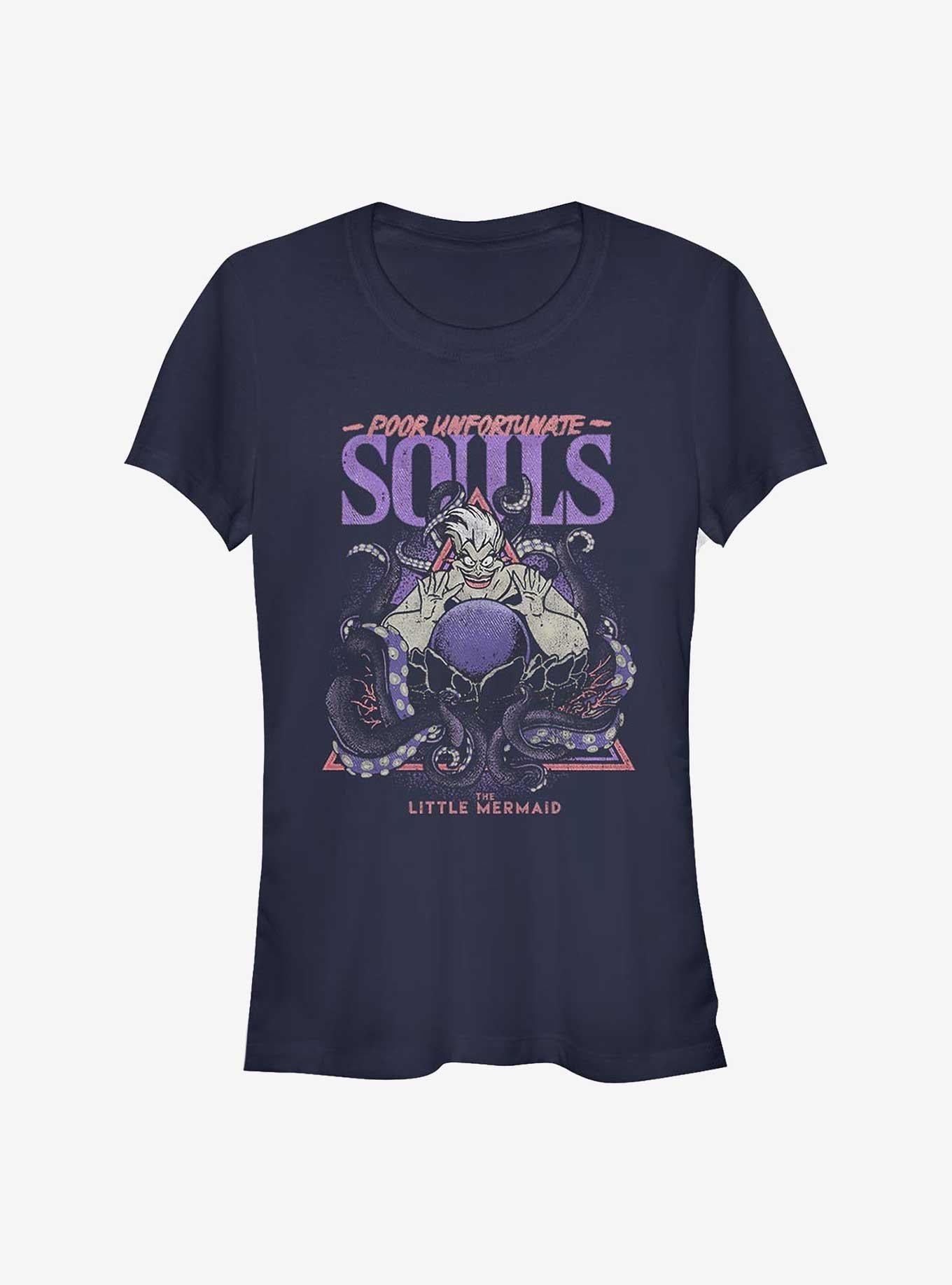 Disney The Little Mermaid Ursula Wretched Souls Girls T-Shirt | Trending Graphic Tee For Fans