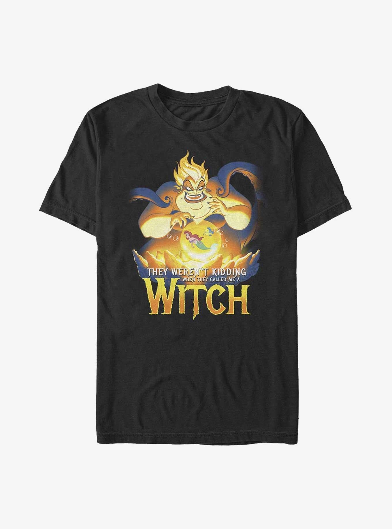 Disney The Little Mermaid Ursula Scheming Witch T-Shirt | Trending Graphic Tee For Fans