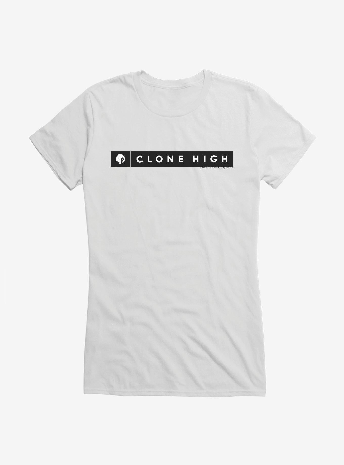 Clone High Title Logo Girls T-Shirt | Trending Graphic Tee For Fans