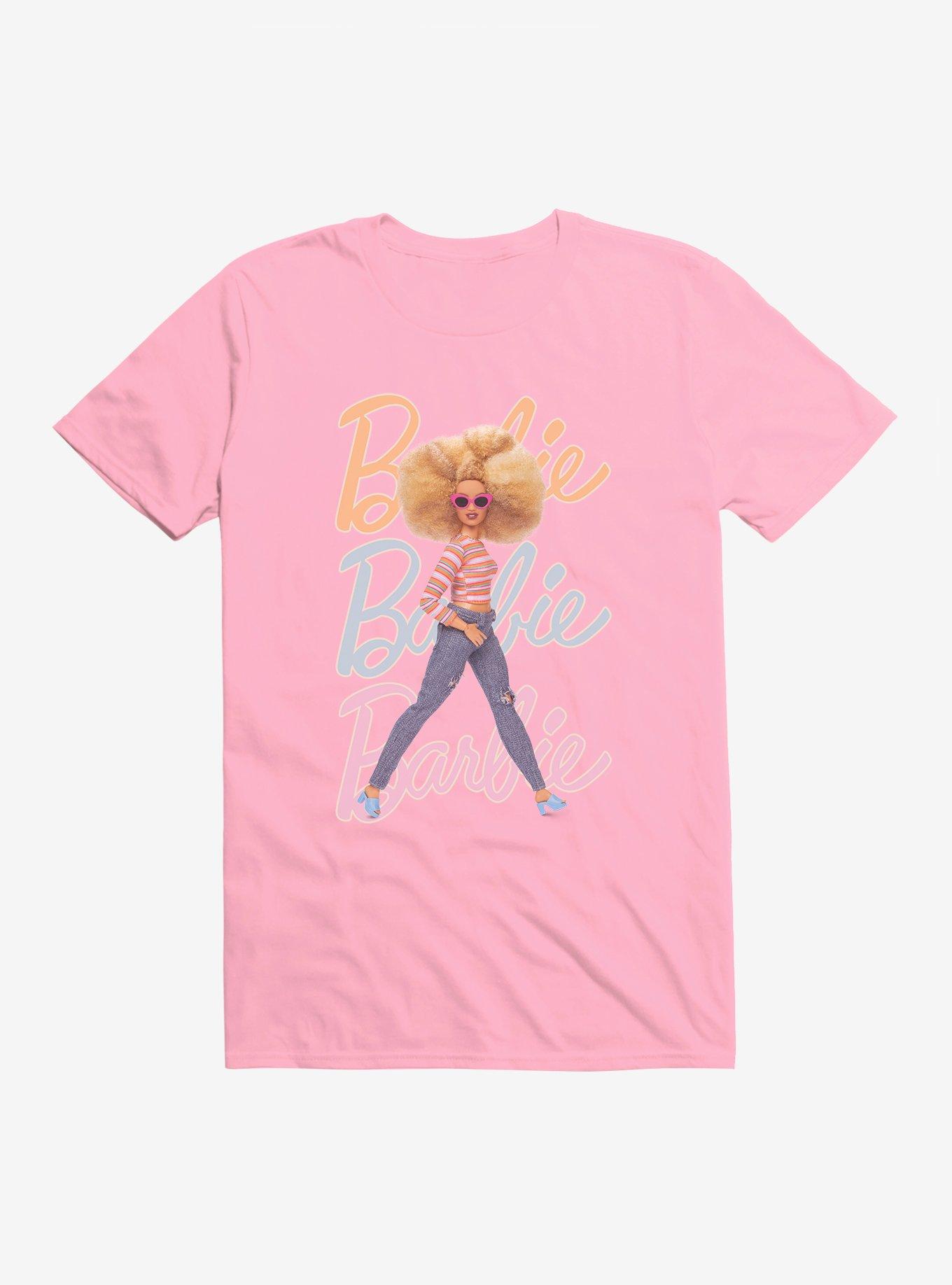 Barbie Tri-Logo T-Shirt | Trending Graphic Tee For Fans