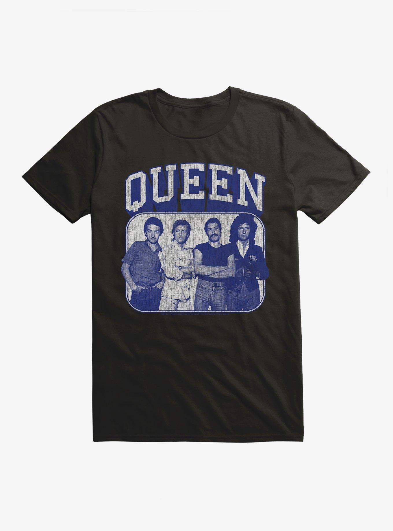Queen Vintage Collegiate Group T-Shirt | Trending Graphic Tee For Fans