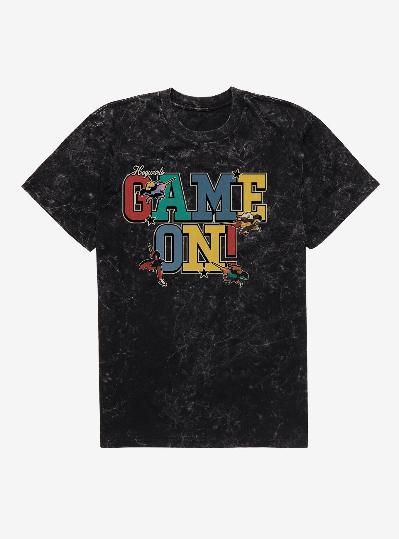 Harry Potter Team Spirit Game On Mineral Wash T-Shirt | Trending Graphic Tee For Fans