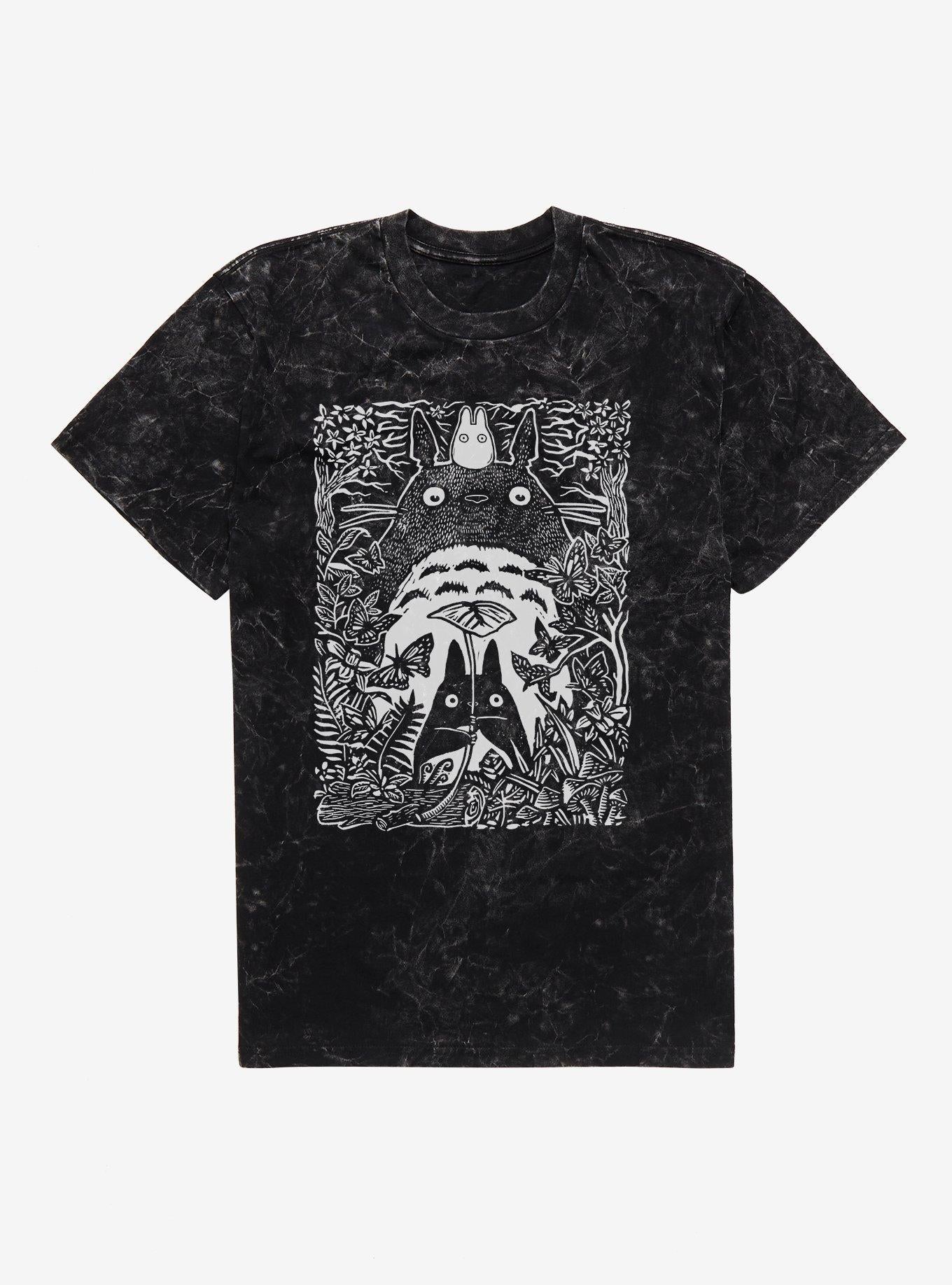 Studio Ghibli My Neighbor Totoro Keeper Of The Forest Mineral Wash T-Shirt | Trending Graphic Tee For Fans