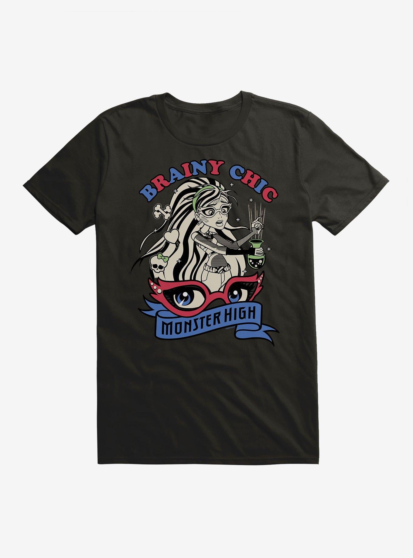 Monster High Ghoulia Yelps Brainy Chic T-Shirt | Trending Graphic Tee For Fans