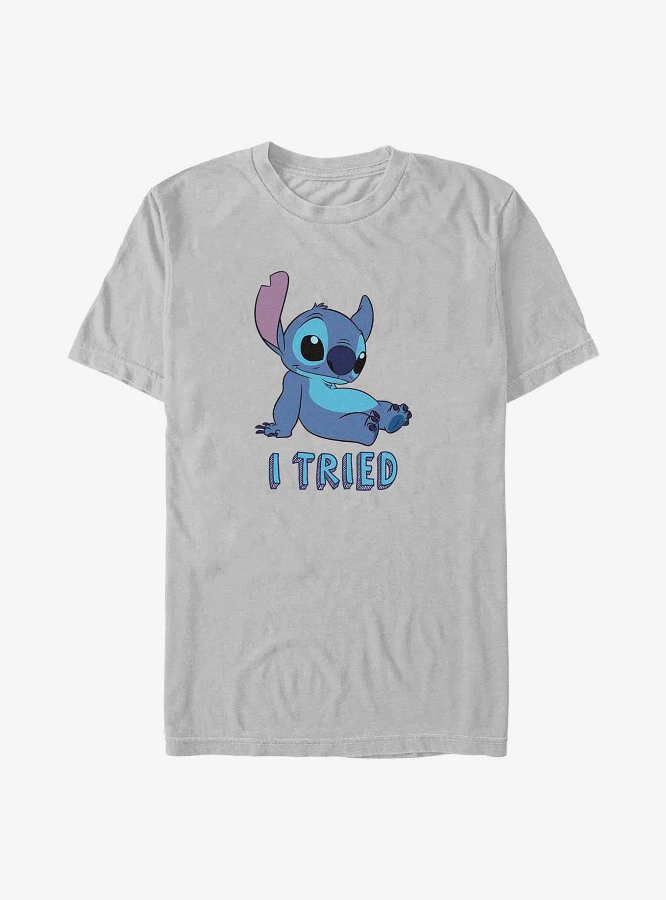 Disney Lilo & Stitch I Tried T-Shirt | Trending Graphic Tee For Fans