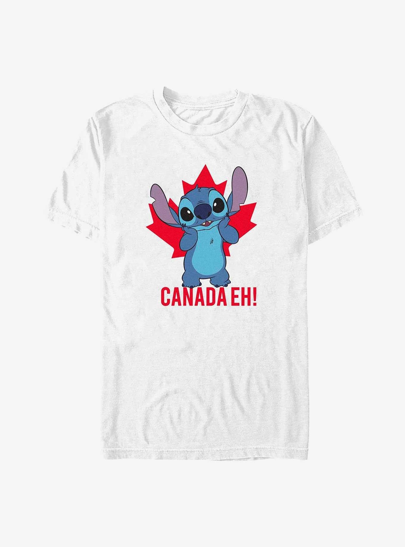 Disney Lilo & Stitch Canada Day Stitch T-Shirt | Trending Graphic Tee For Fans