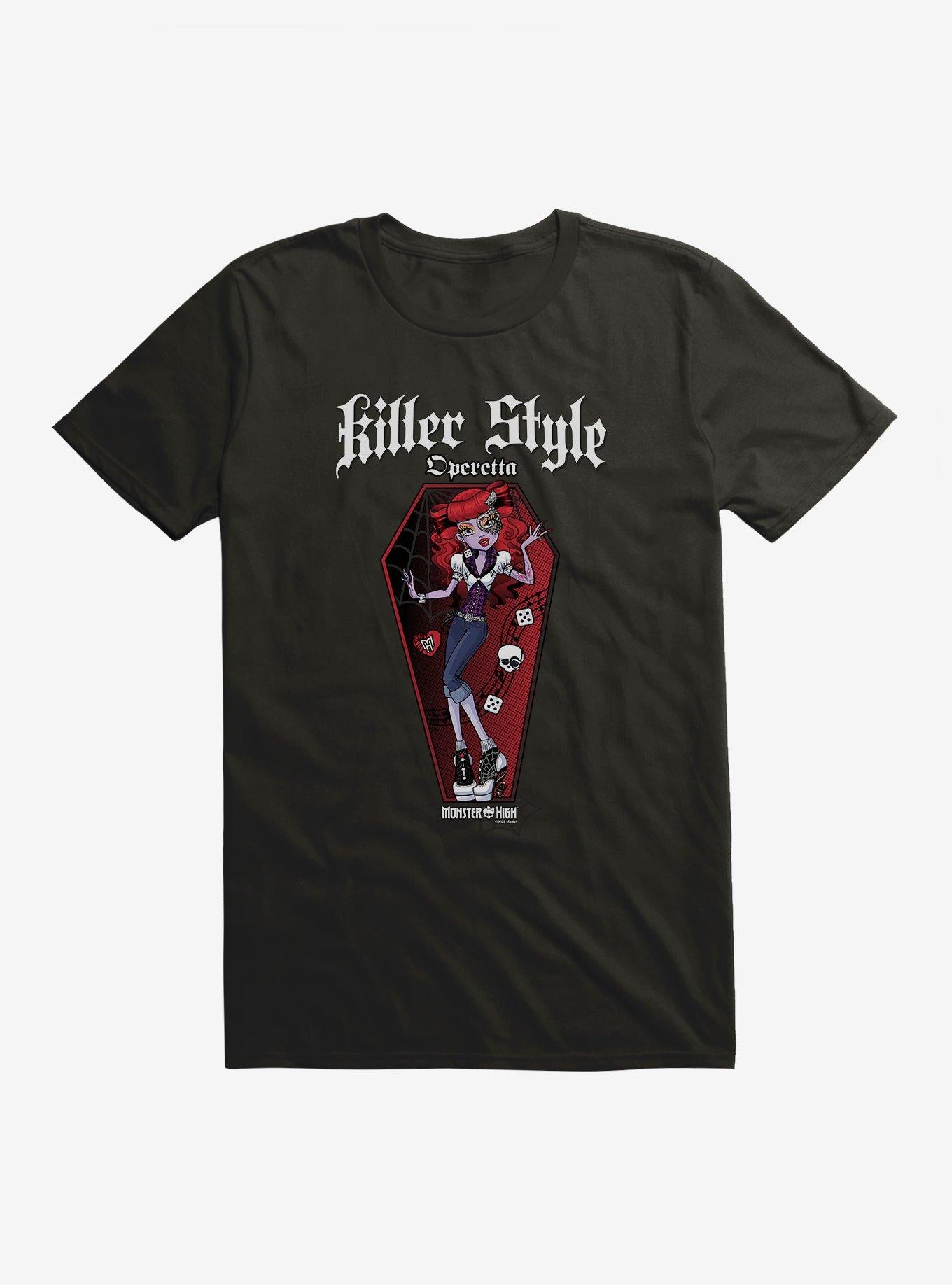 Monster High Operetta Killer Style T-Shirt | Trending Graphic Tee For Fans