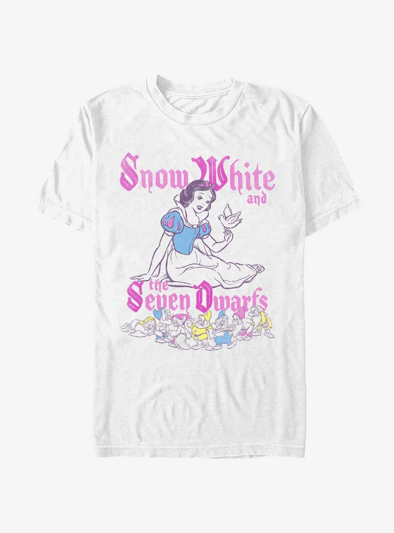 Disney Snow White and the Seven Dwarfs Pop Snow White T-Shirt | Trending Graphic Tee For Fans
