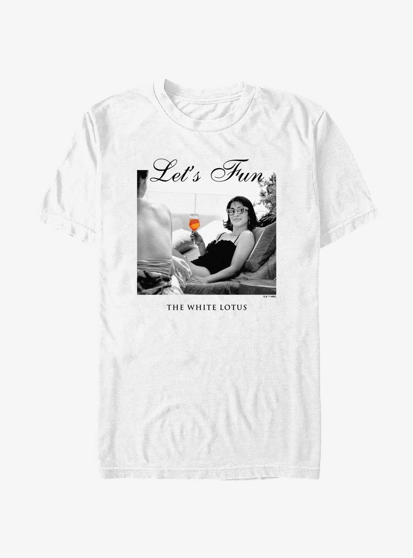 White Lotus Let's Fun Lucia T-Shirt | Trending Graphic Tee For Fans