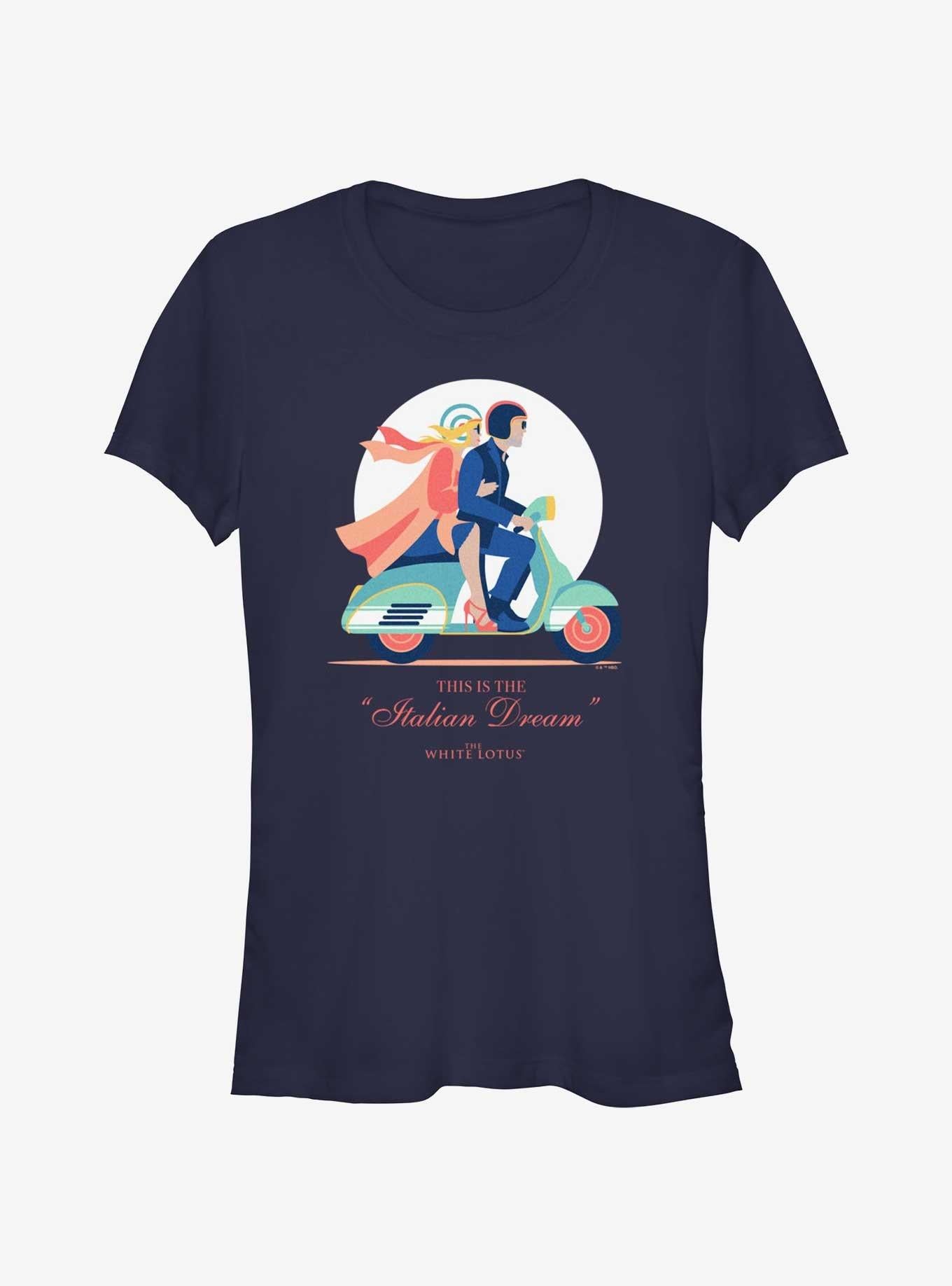 White Lotus The Italian Dream Girls T-Shirt | Trending Graphic Tee For Fans