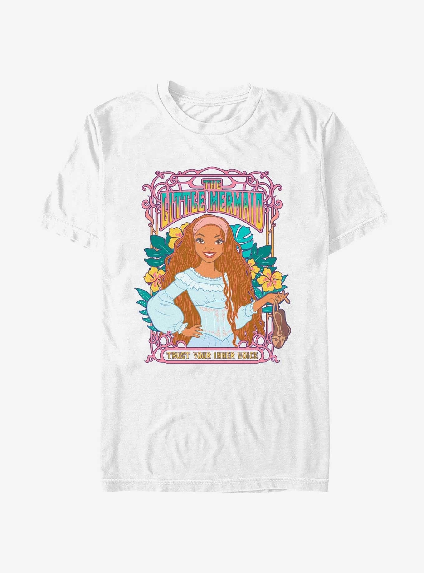 Disney The Little Mermaid Ariel Trust Your Inner Voice T-Shirt | Trending Graphic Tee For Fans