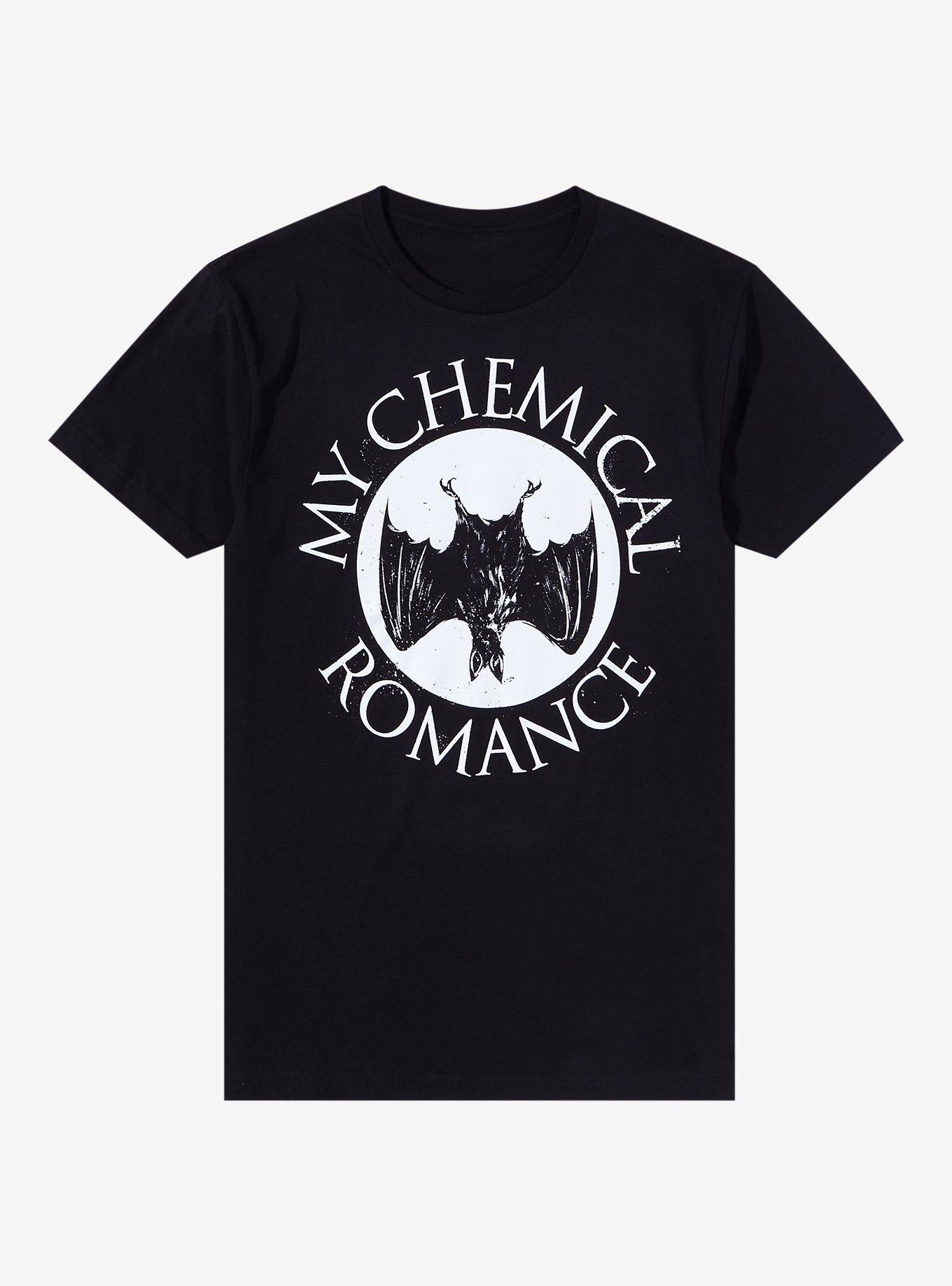 My Chemical Romance Bat Boyfriend Fit Girls T-Shirt | Trending Graphic Tee For Fans