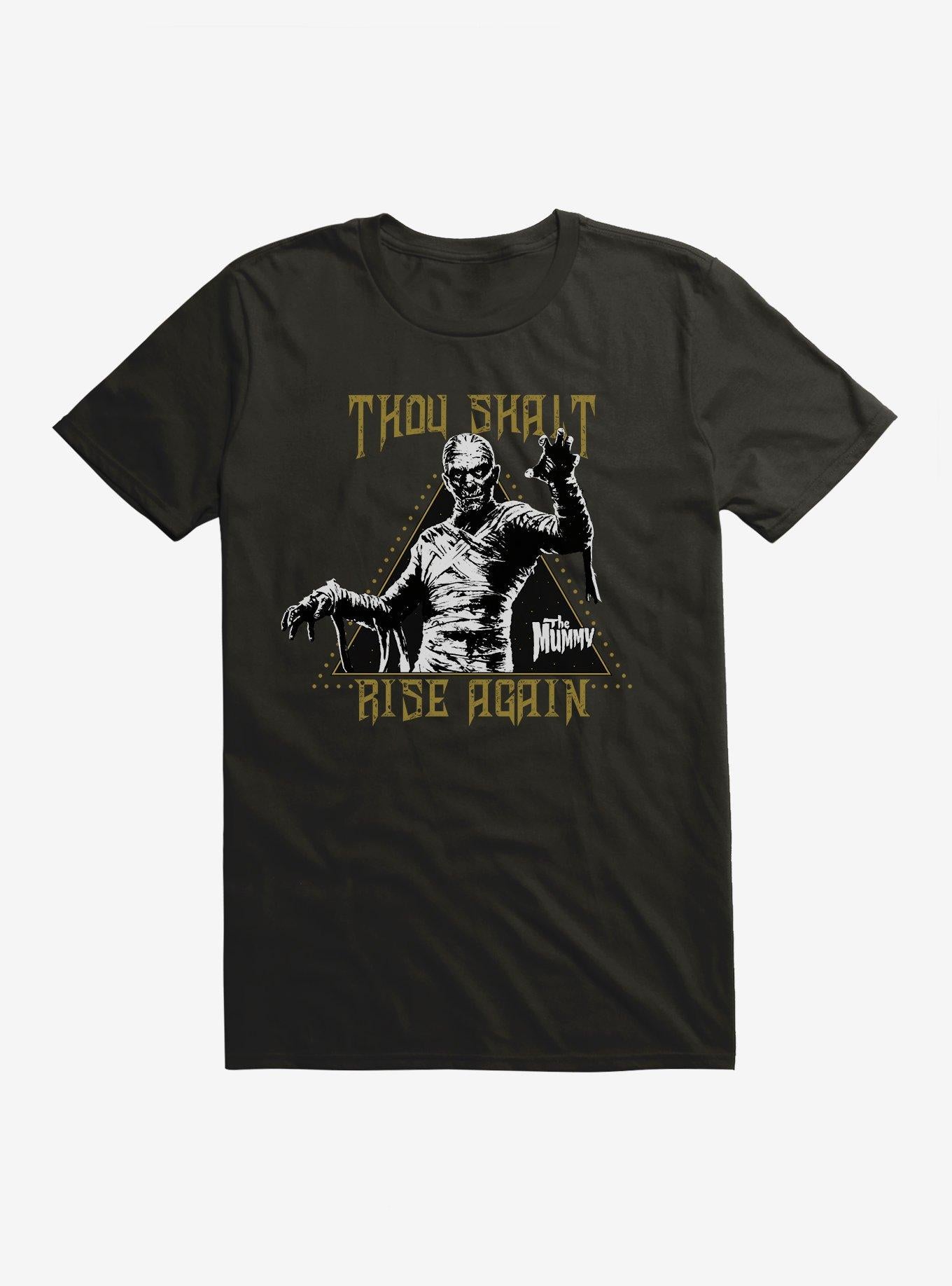 Universal Monsters The Mummy Thous Shalt Rise Again T-Shirt | Trending Graphic Tee For Fans