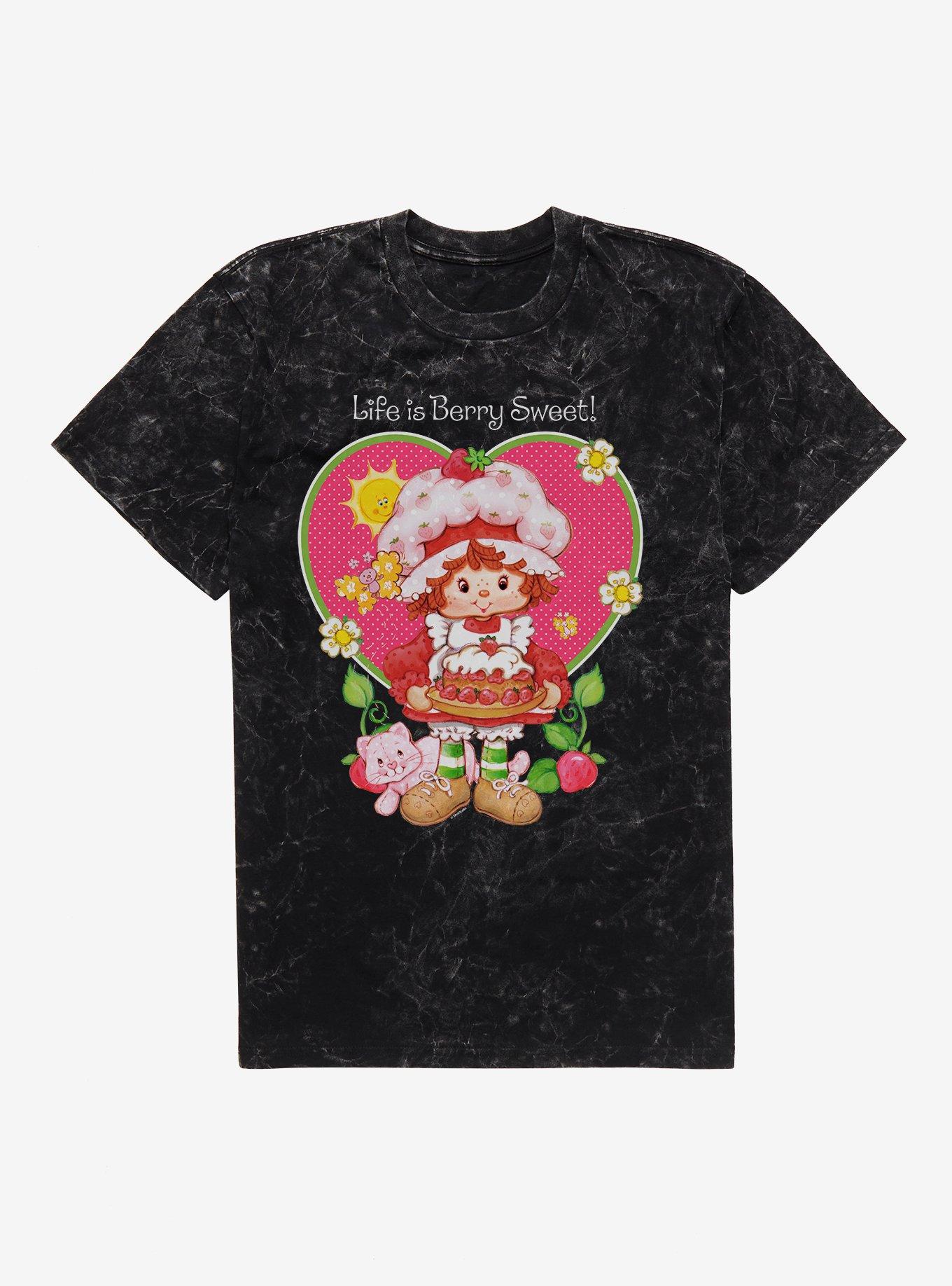 Strawberry Shortcake Life Is Berry Sweet Mineral Wash T-Shirt | Trending Graphic Tee For Fans