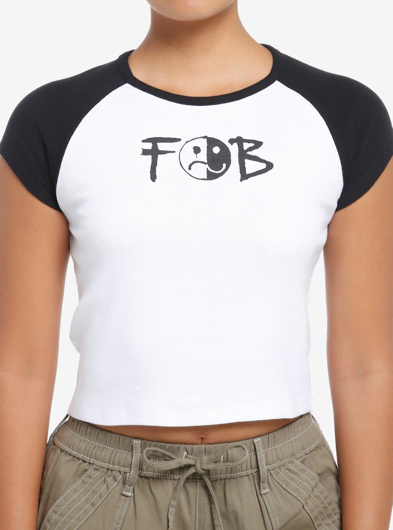 Fall Out Boys Logo Girls Raglan Baby T-Shirt | Trending Graphic Tee For Fans