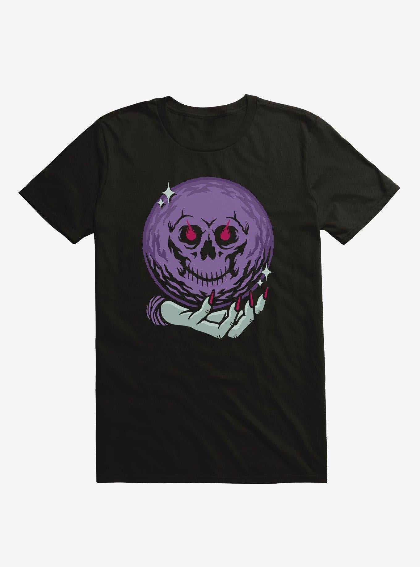 Death Crystal Ball By Deniart T-Shirt | Trending Graphic Tee For Fans
