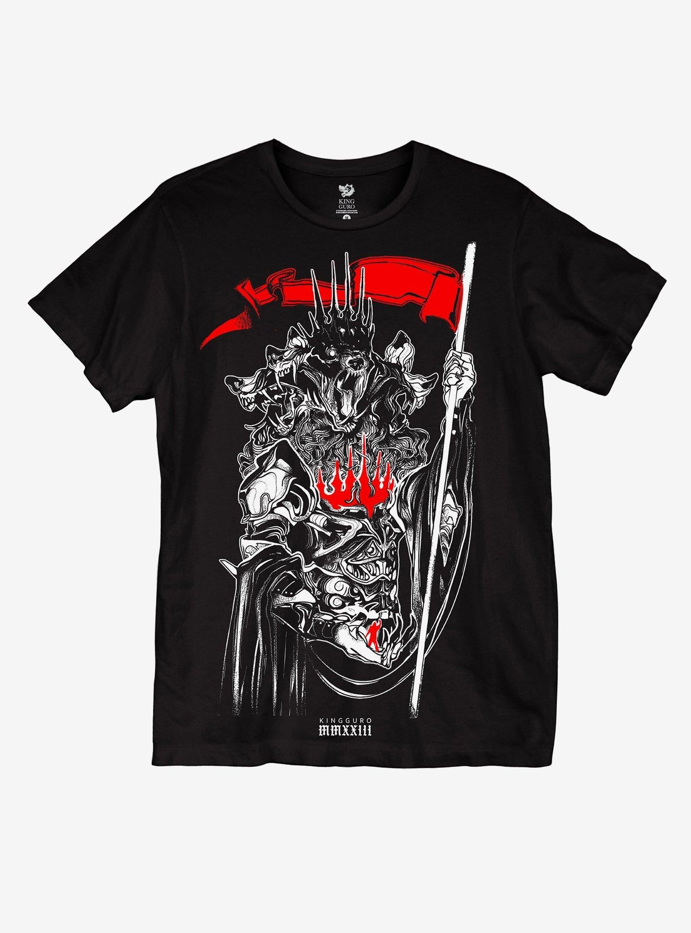 King Of Hell By King Guro T-Shirt | Trending Graphic Tee For Fans