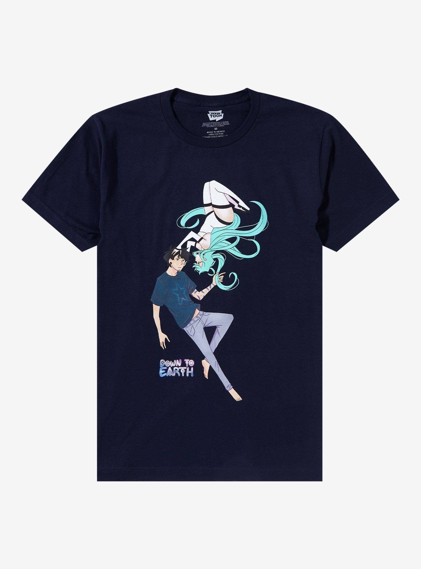 Down To Earth Duo T-Shirt | Trending Graphic Tee For Fans