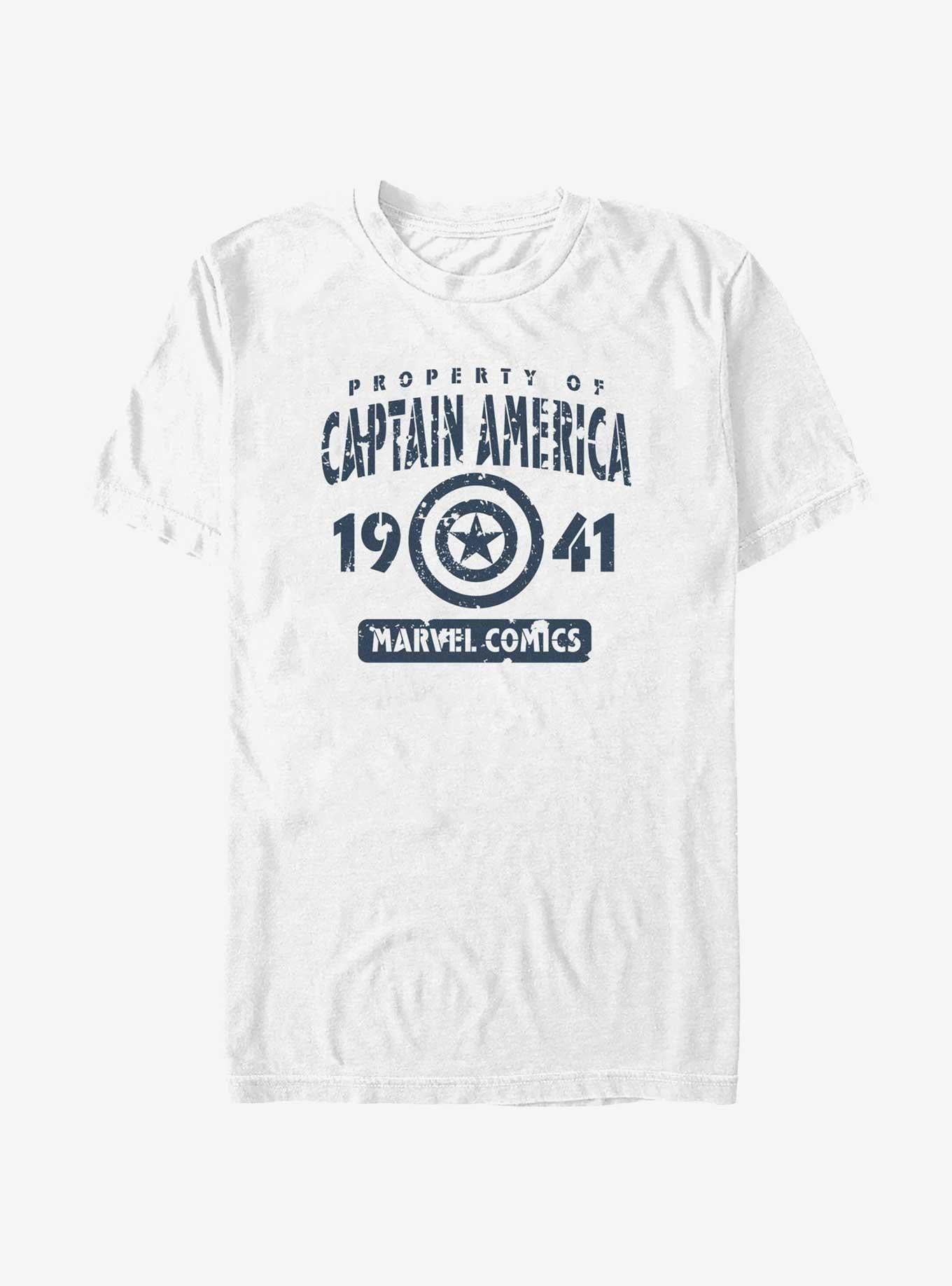Marvel Captain America Property Of America T-Shirt | Trending Graphic Tee For Fans