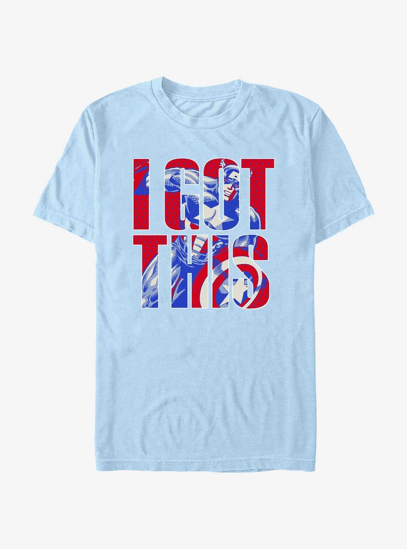 Marvel Captain America I Got This T-Shirt | Trending Graphic Tee For Fans