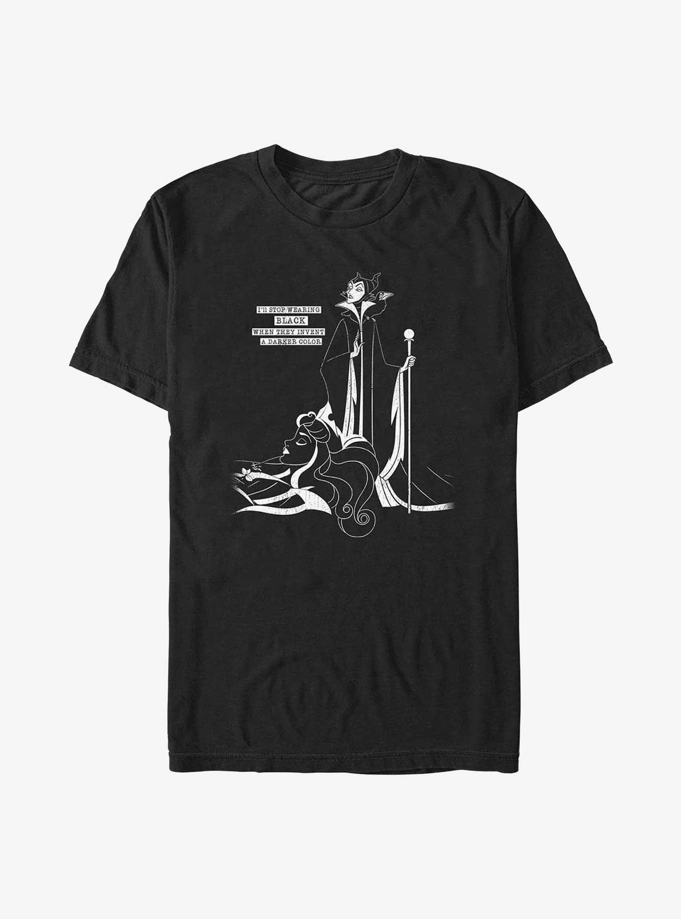 Disney Sleeping Beauty Maleficent Invent A Darker Color T-Shirt | Trending Graphic Tee For Fans