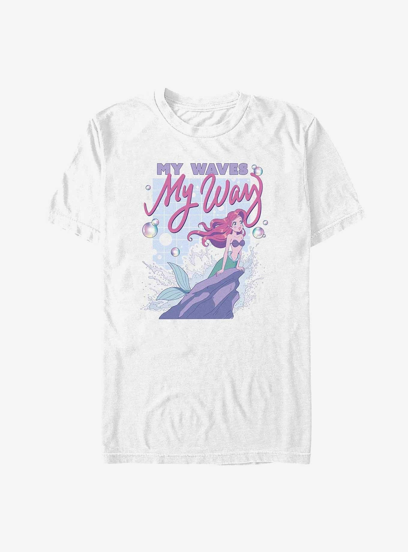 Disney The Little Mermaid My Waves My Way T-Shirt | Trending Graphic Tee For Fans